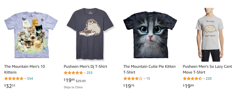 Which Website Has Funny Cat T-shirts