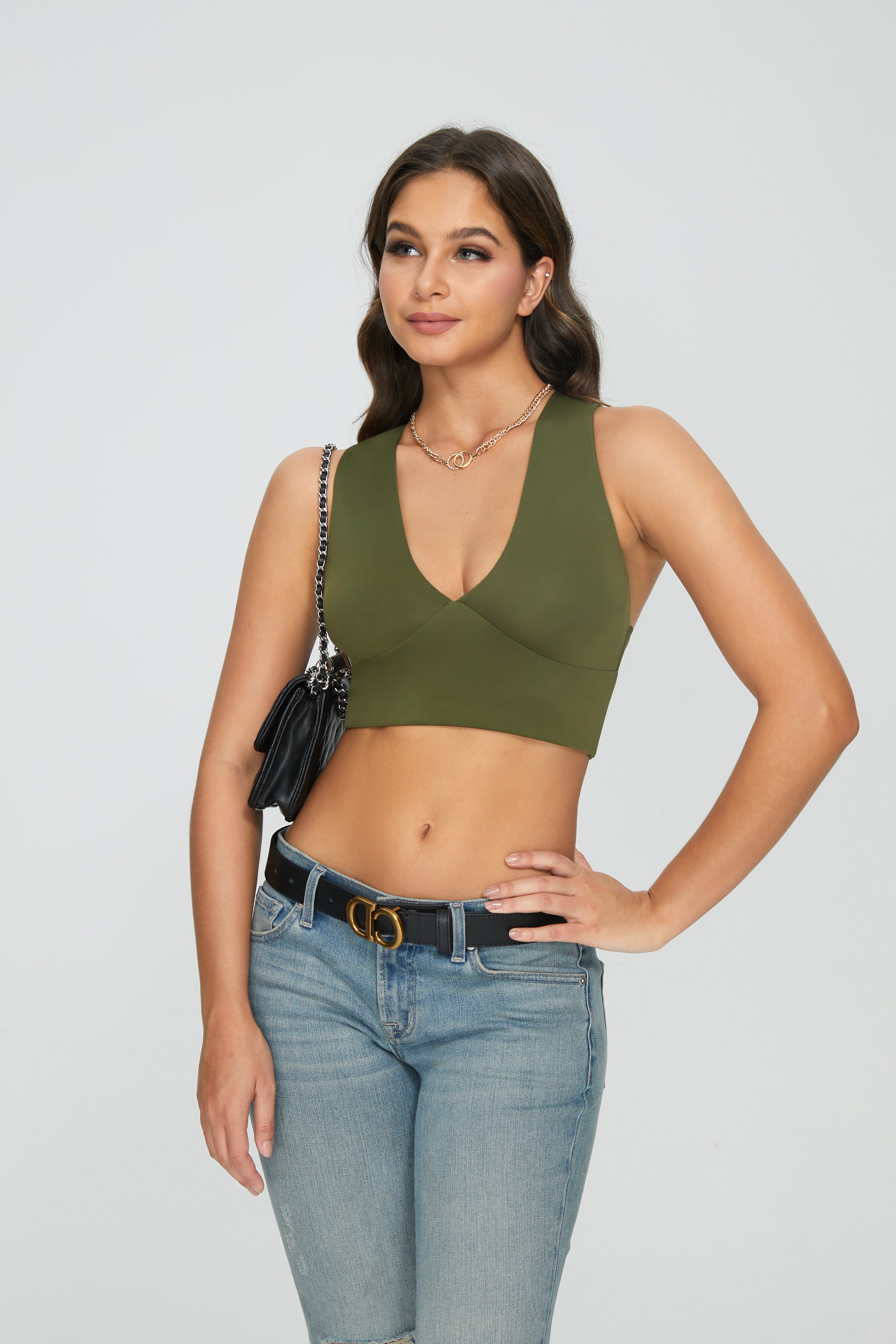 Plain Sports Regular Fit Tank Top