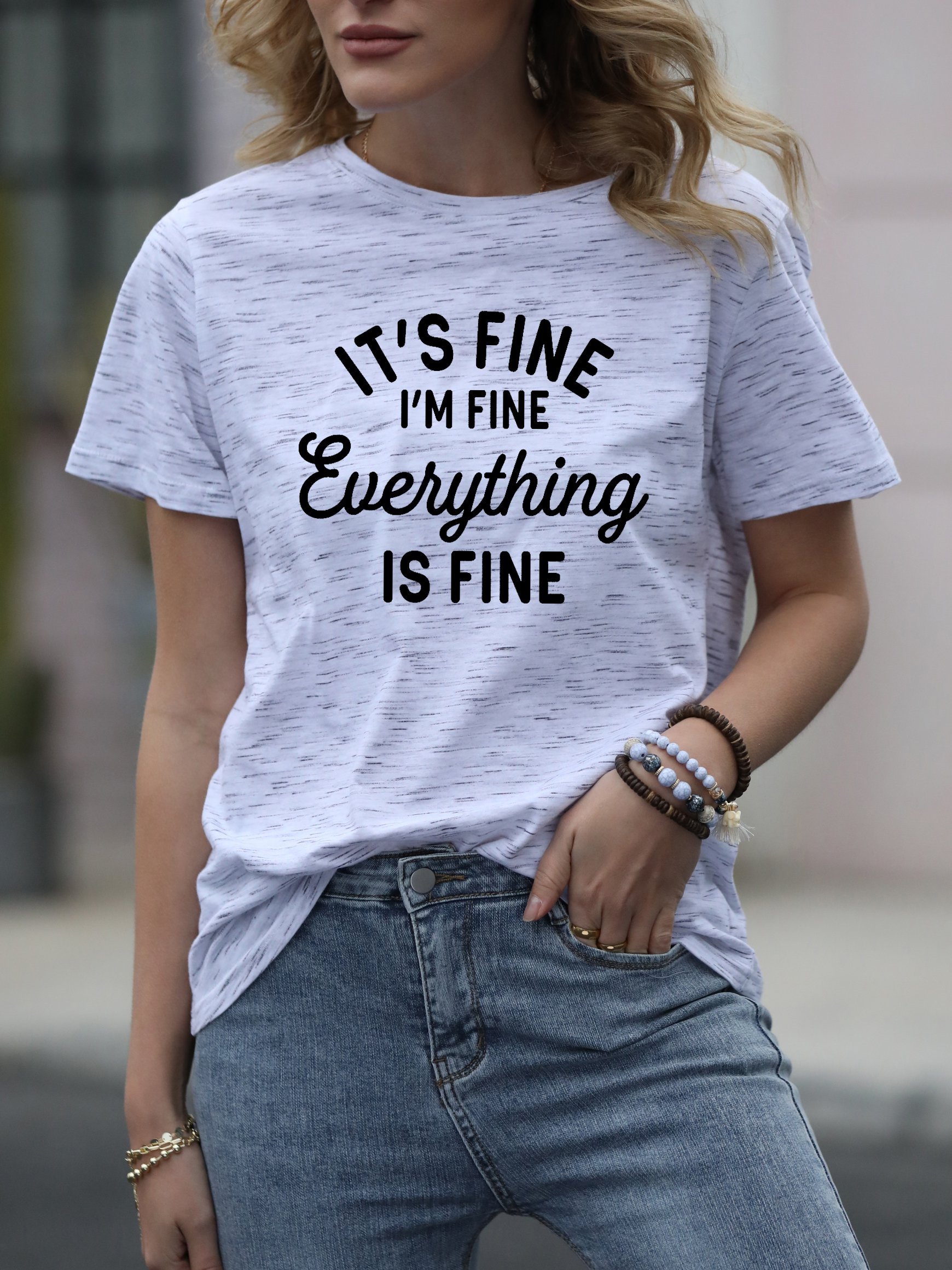 I Am Fine Women T-Shirt