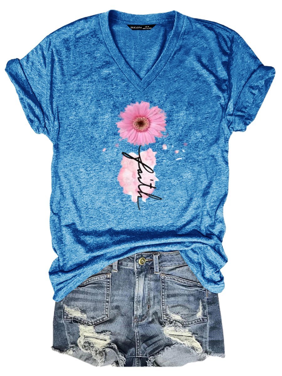 Be Kind Floral Women's T-Shirt