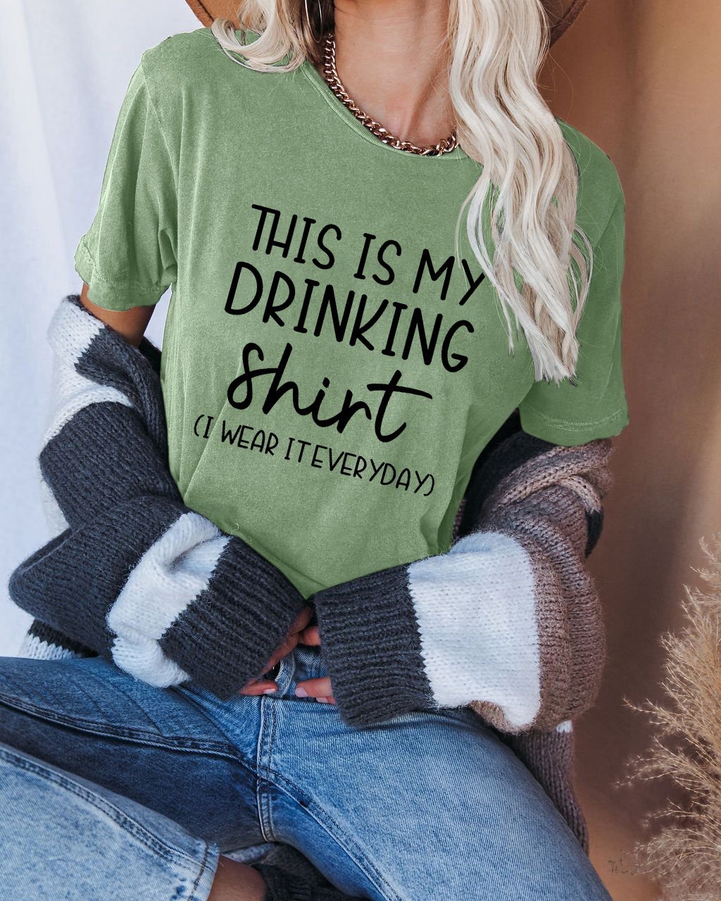 This Is My Drinking Shirt Tee