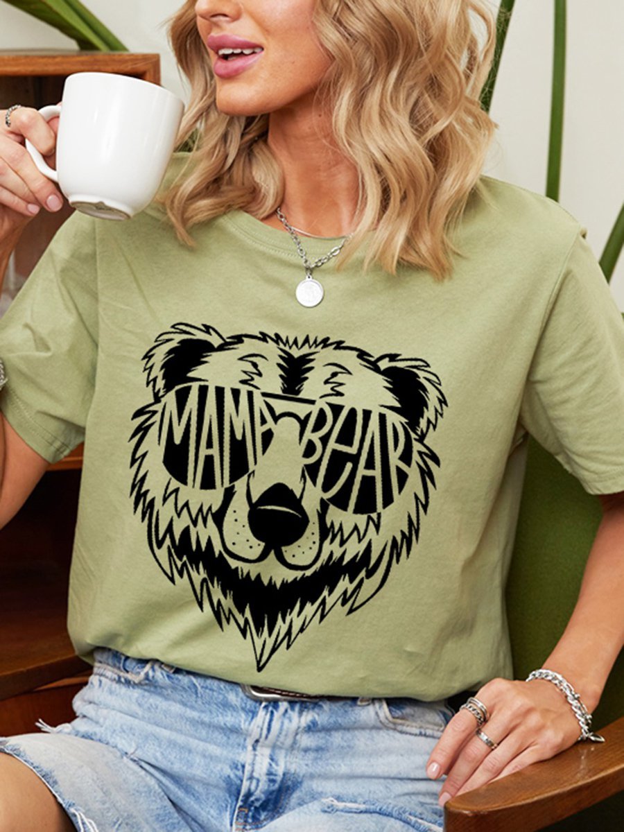 Mama Bear Mother's Day Graphic Tee