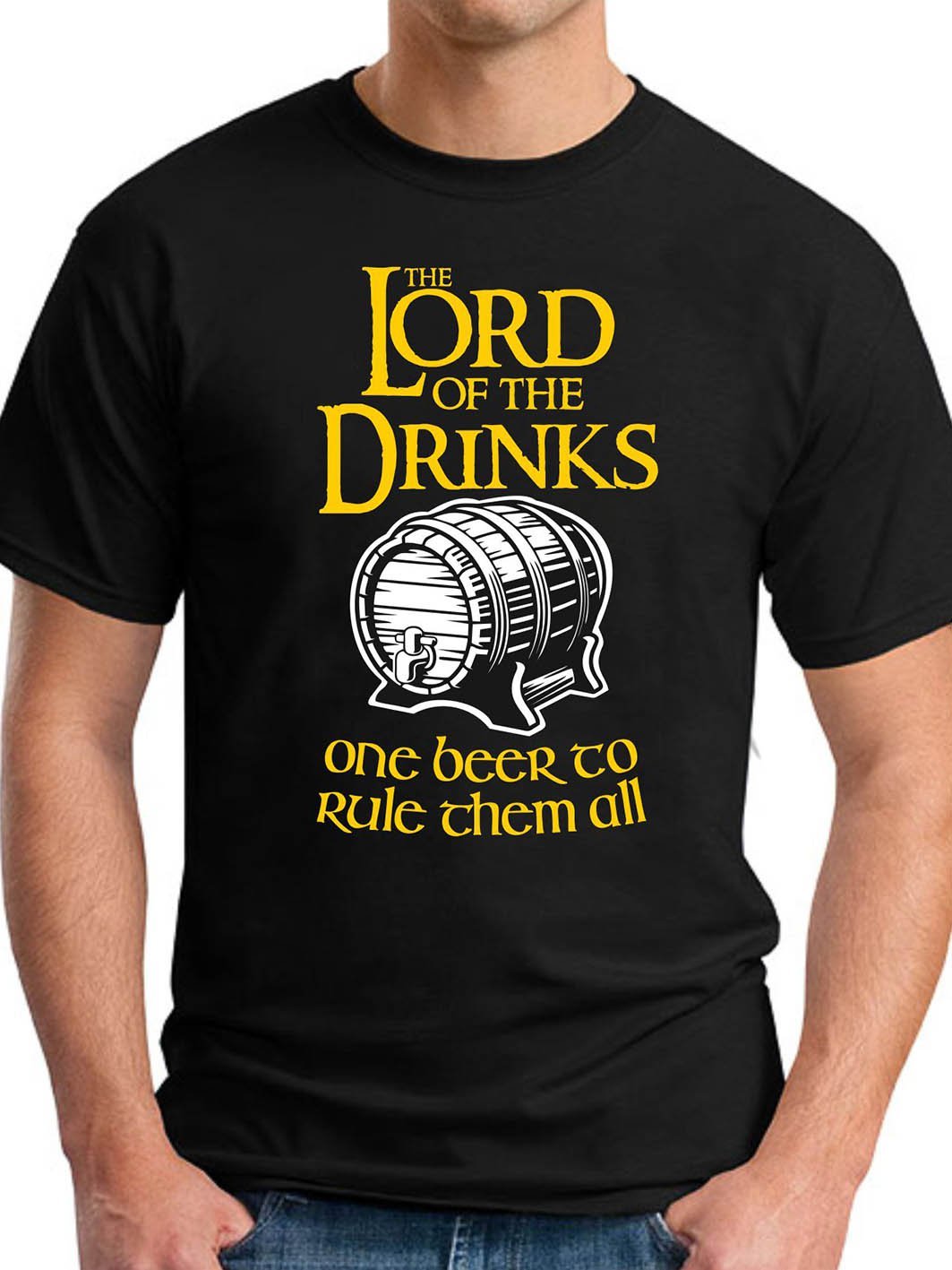 The Lord Of The Drinks Men's T-shirt