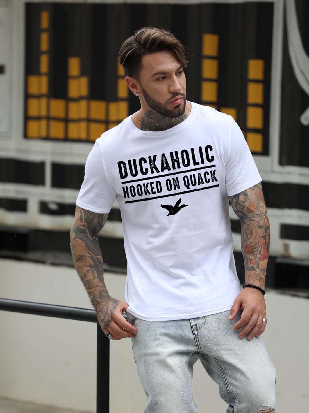 Duckaholic hooked on quack shirt