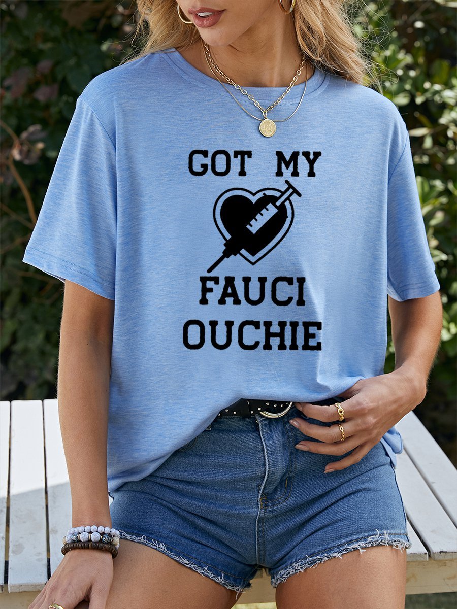 Got My Fauci Ouchie Women Tee