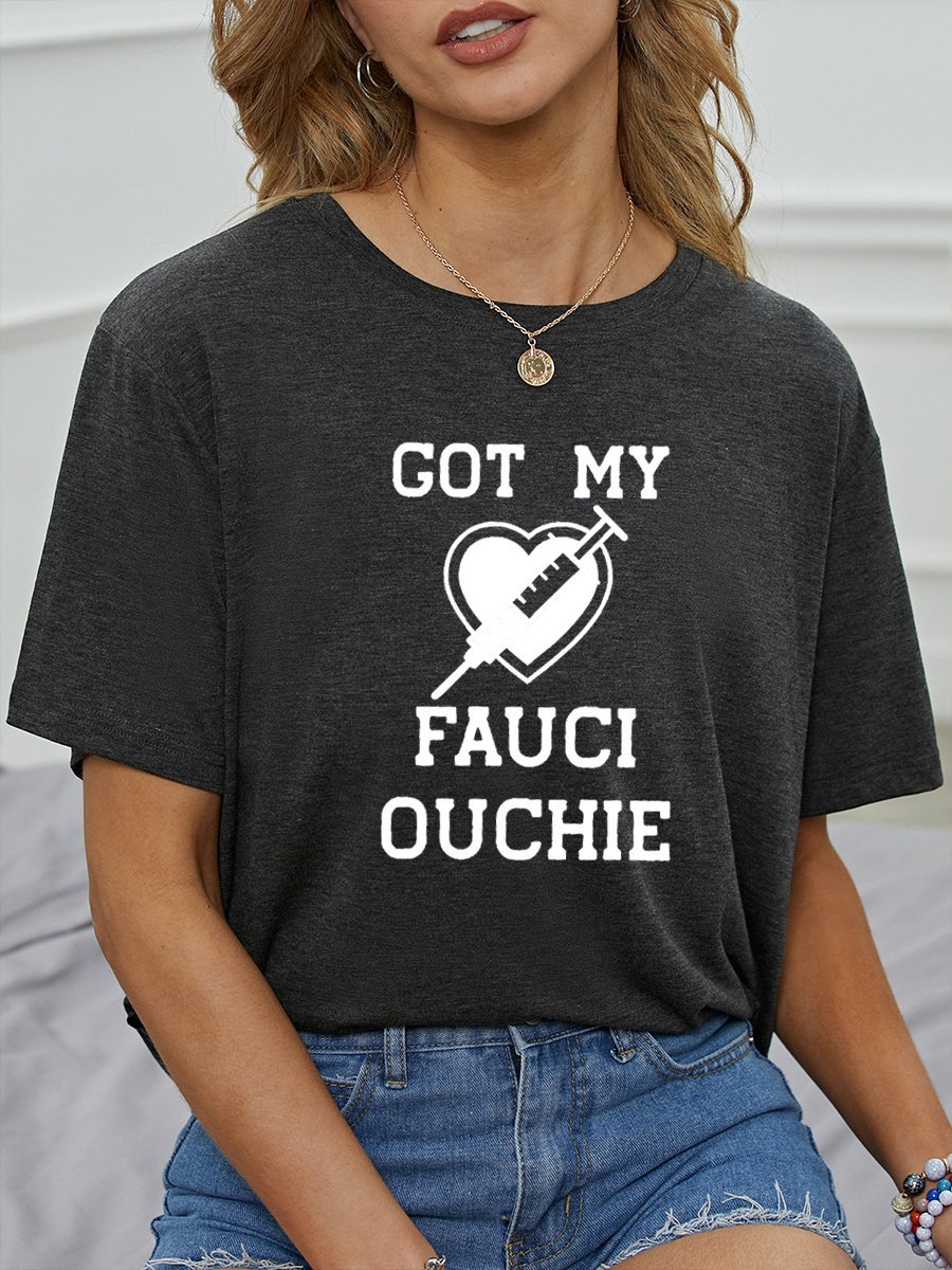 Got My Fauci Ouchie Women Tee