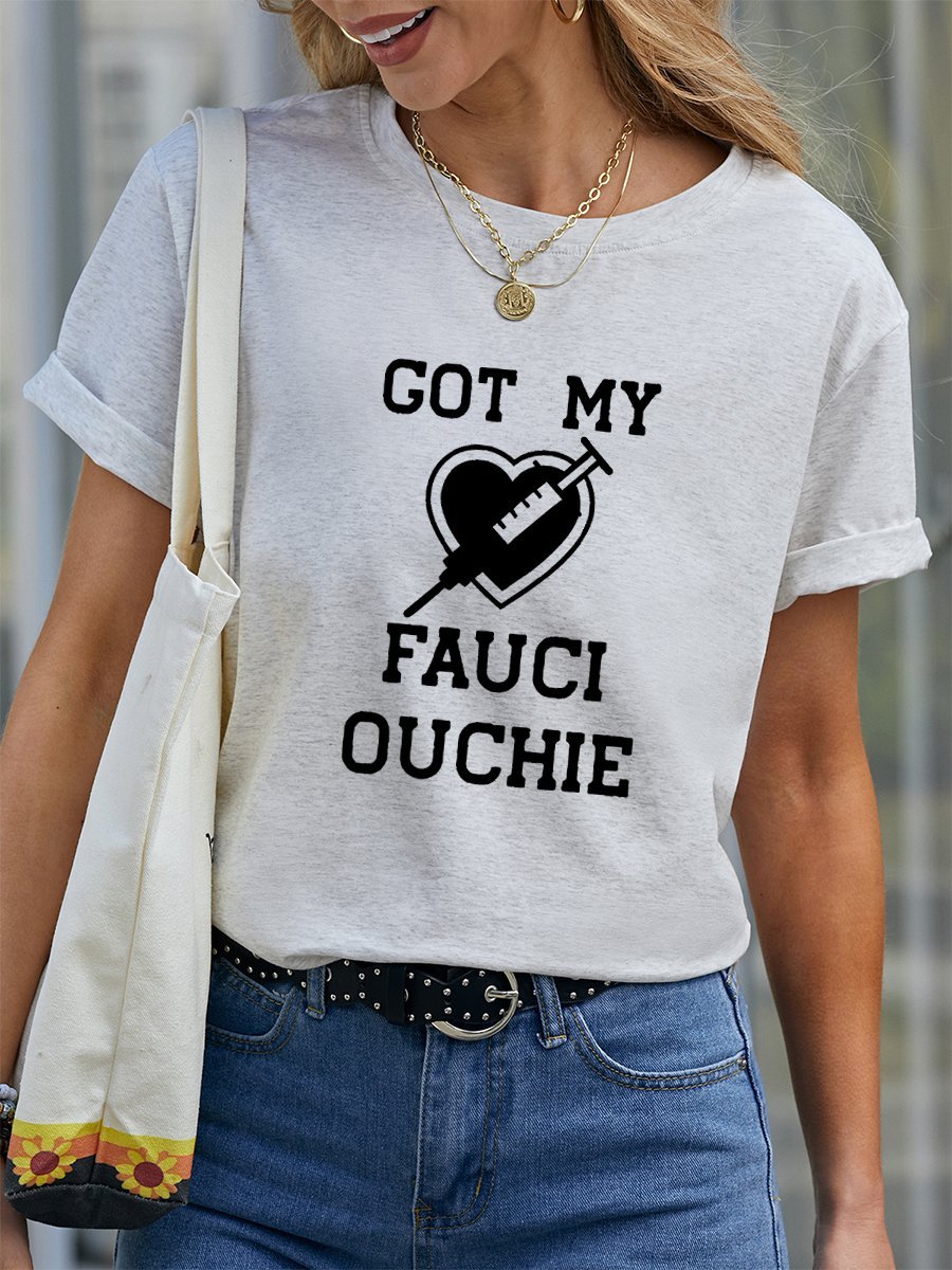 Got My Fauci Ouchie Women Tee