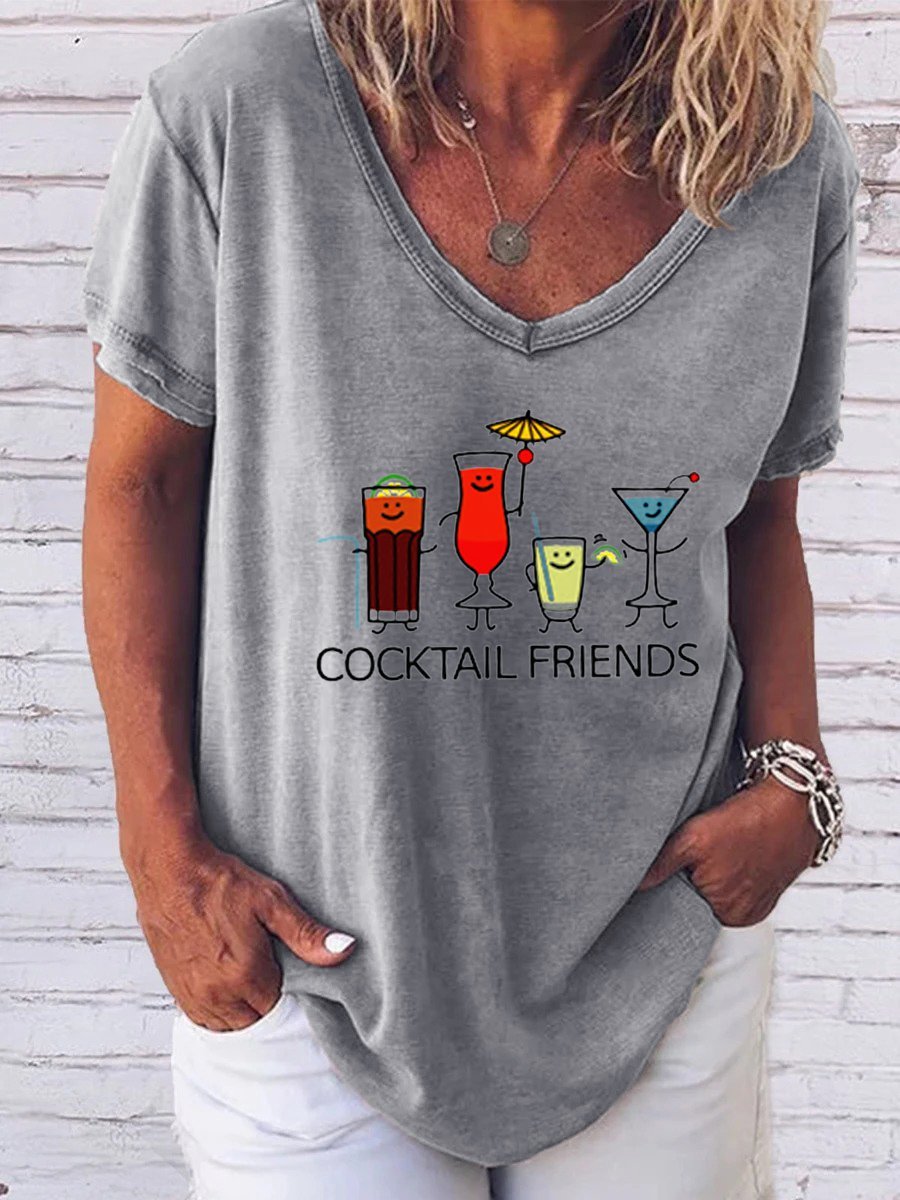 cocktail  friends tee