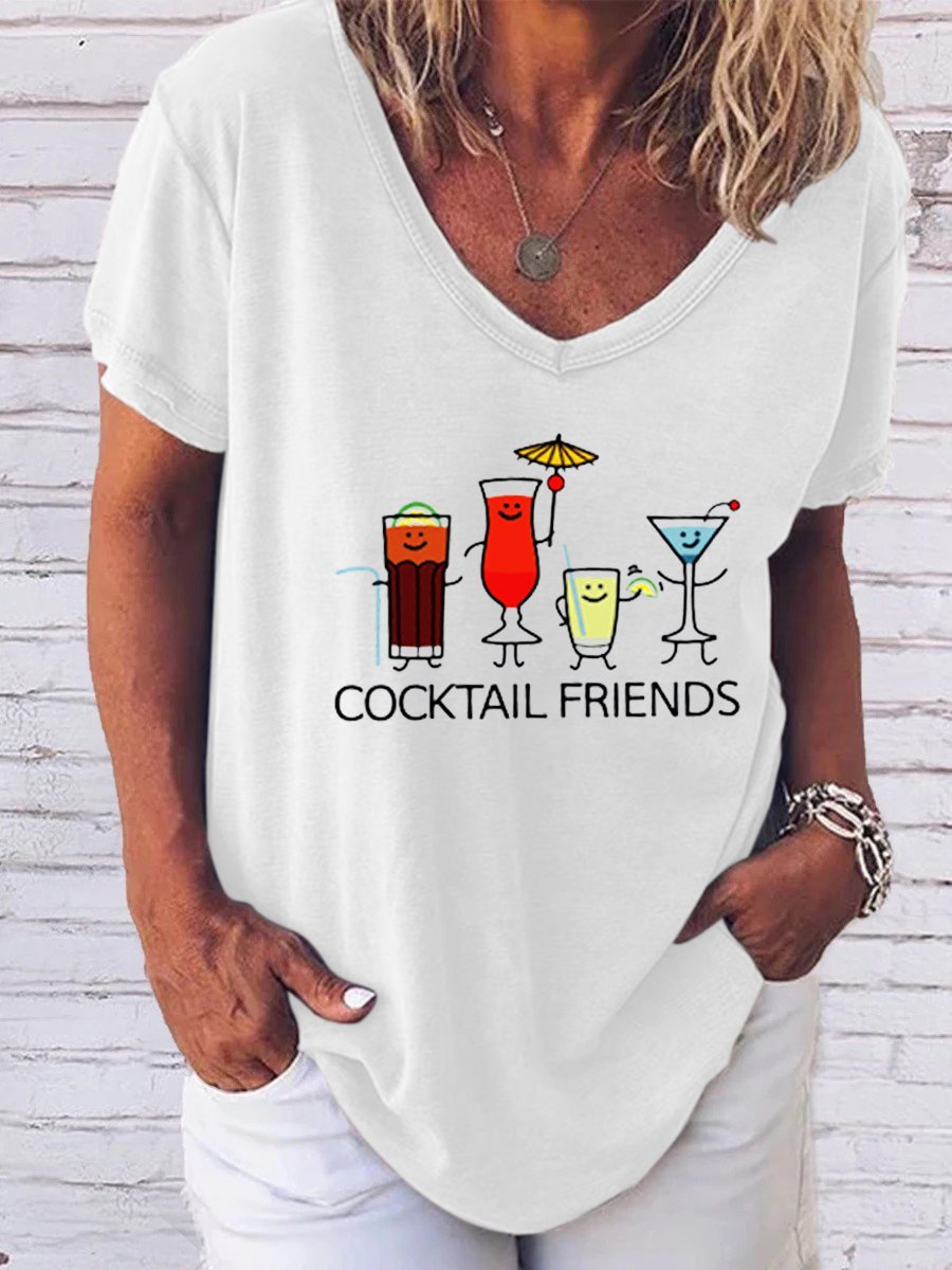 cocktail  friends tee