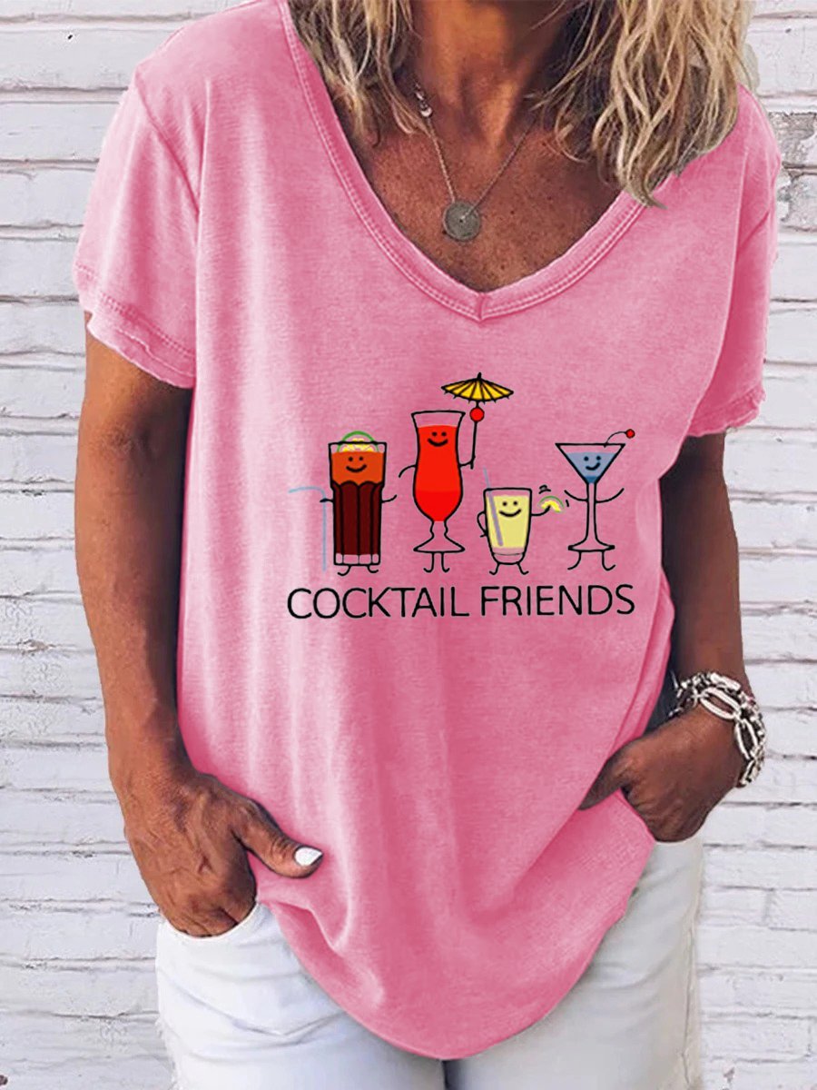 cocktail  friends tee