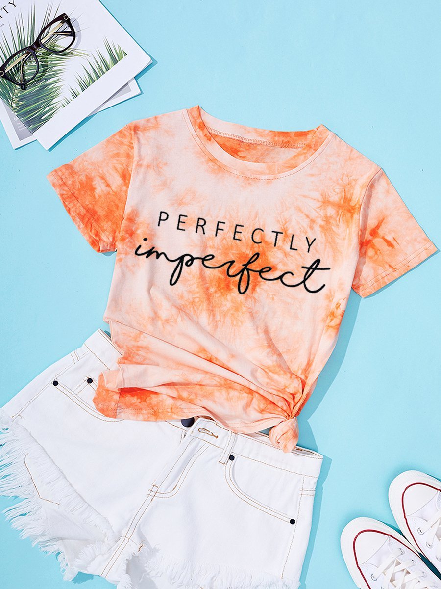 perfectly imperfect tee