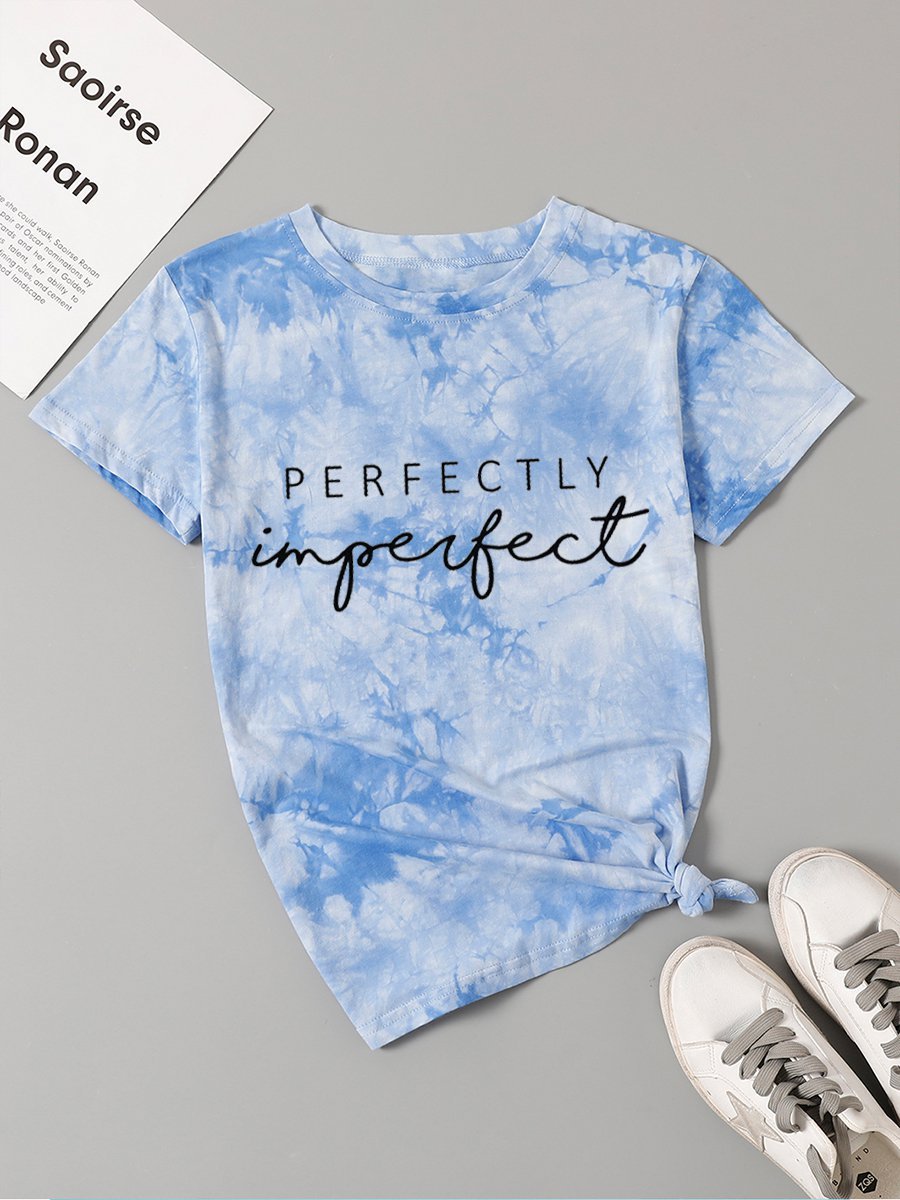 perfectly imperfect tee