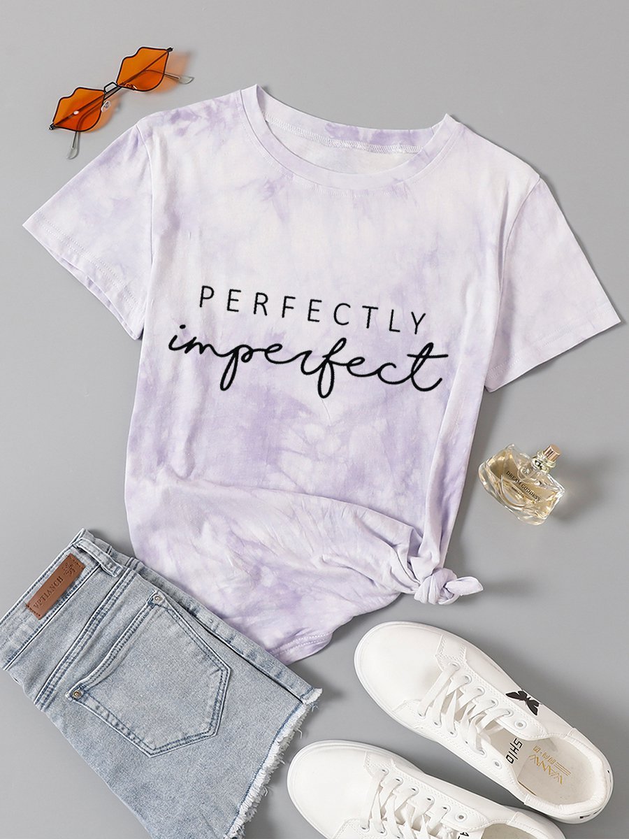 perfectly imperfect tee