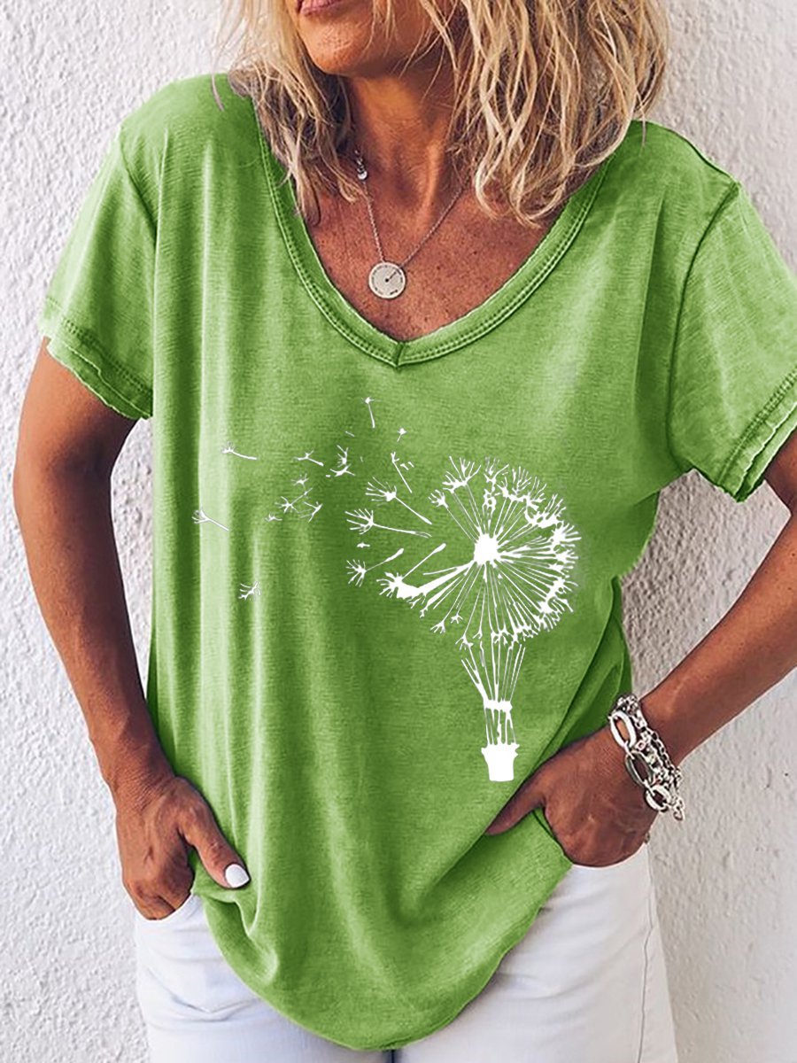 Dandelion Women Tshirt