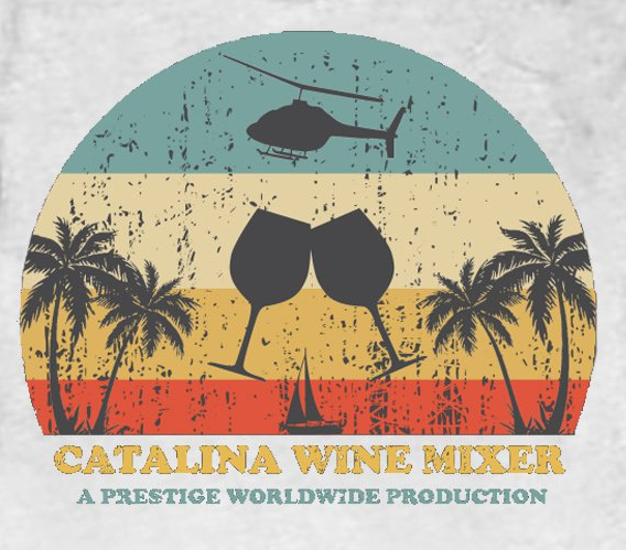 Step Brothers Catalina Wine Women‘s Crew Neck Casual Sleeveless T-shirt
