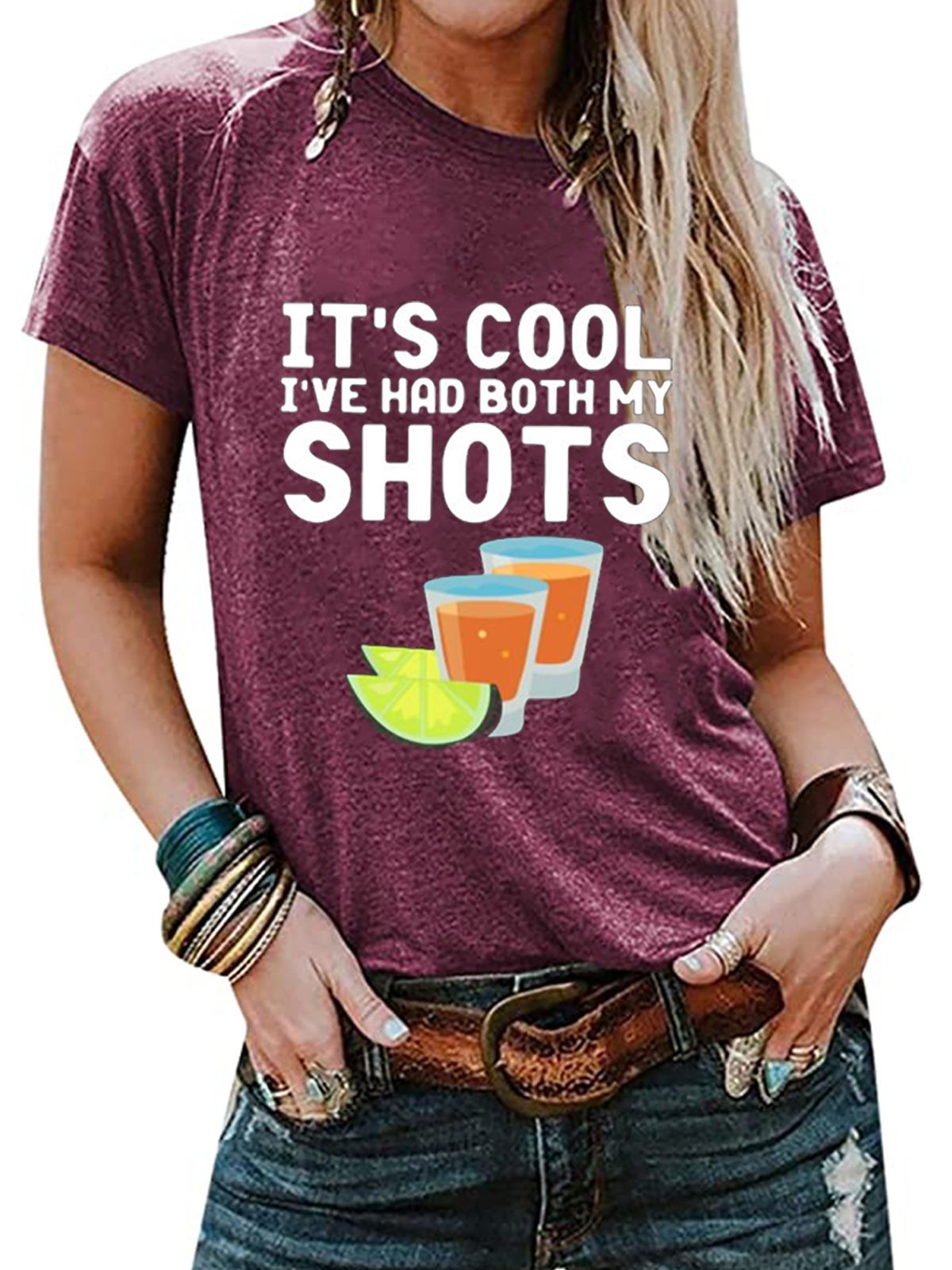 It 'S Cool I 'Ve Had Both My Shots Tshirts