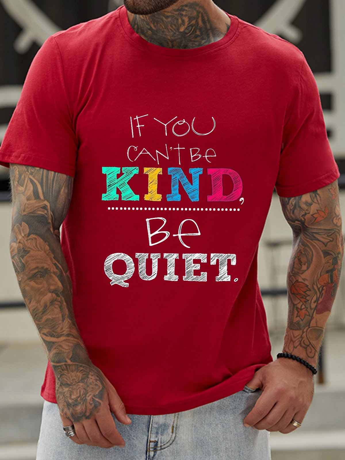 IF You Can't Be Kind Be Quiet Shirts & Tops