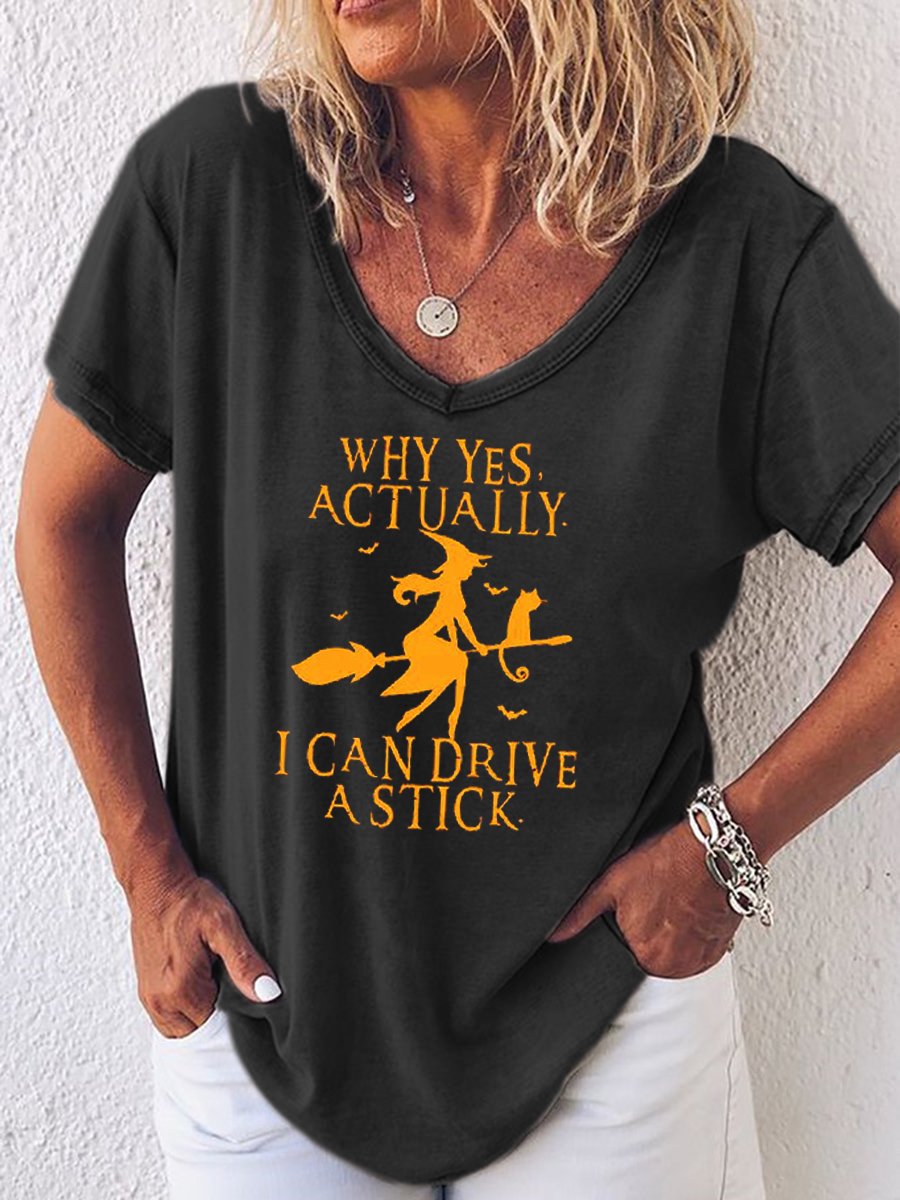 Yes I Can Drive Stick Tee