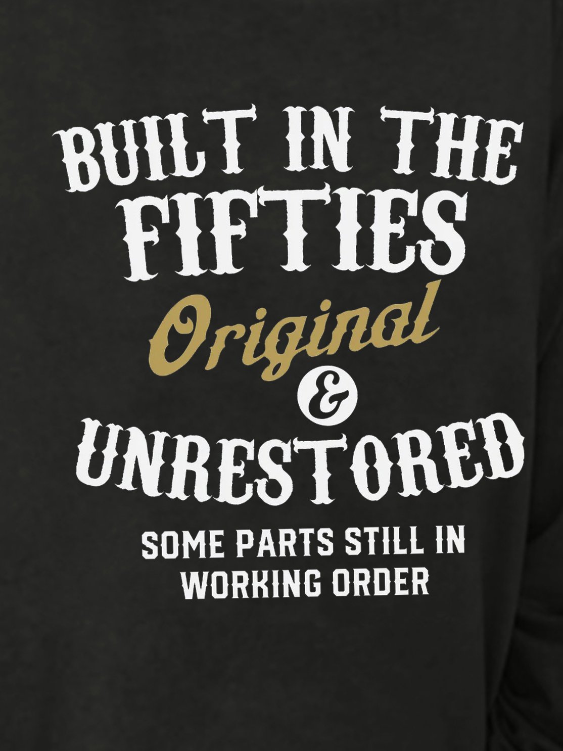 Built In The Fifties Printed Sweatshirt