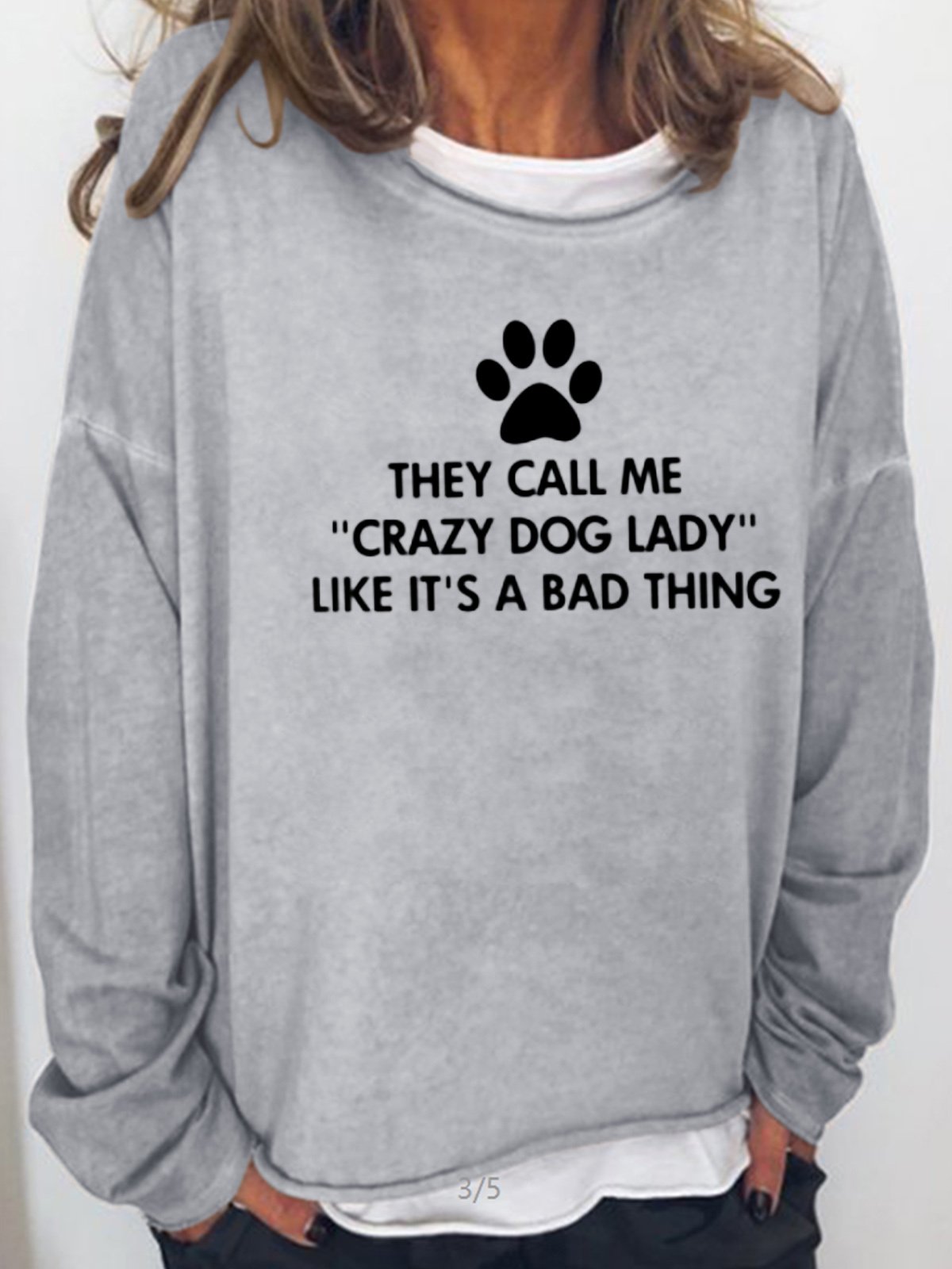 Crazy Dog Lady Saying Casual Sweatshirts