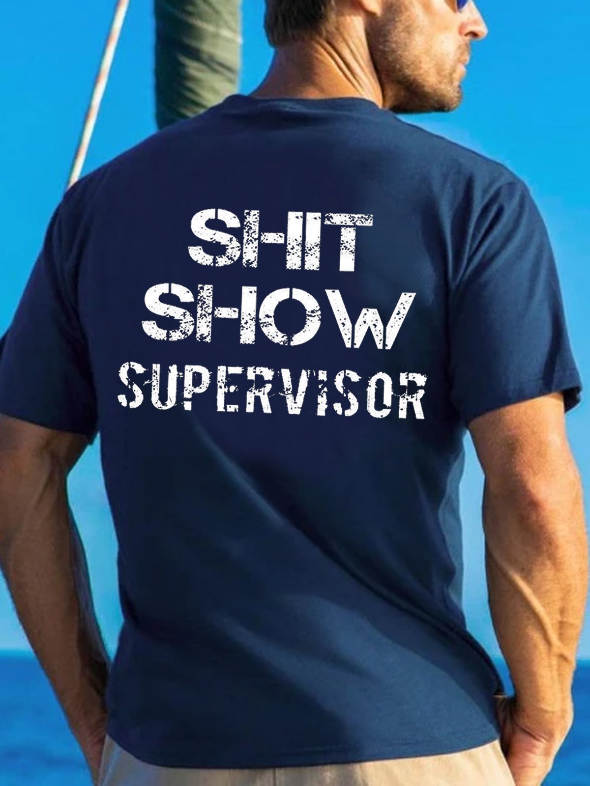 ShitShow Crew Neck Vintage T-shirt