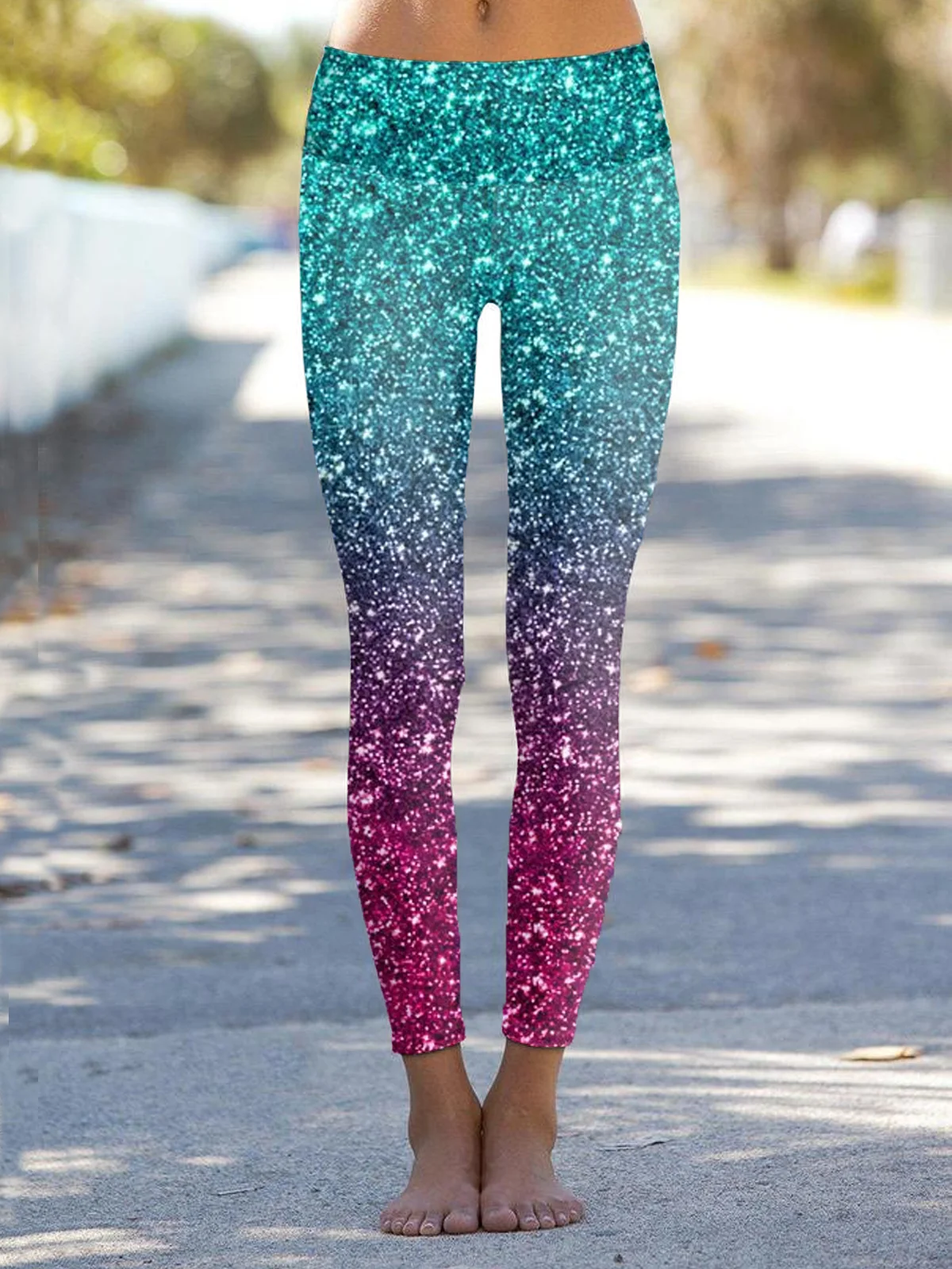 Ombre Casual Leggings