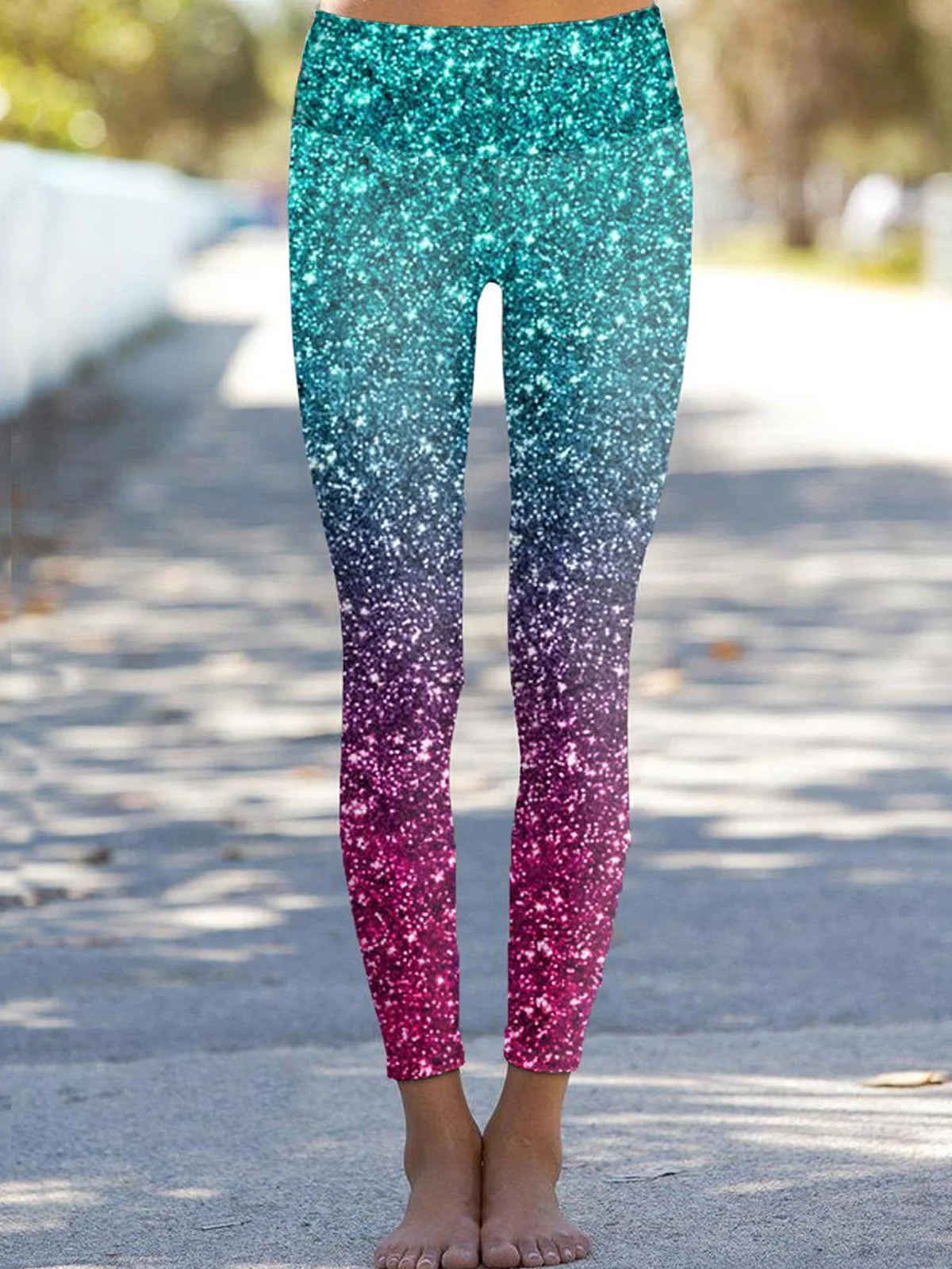 Ombre Casual Leggings