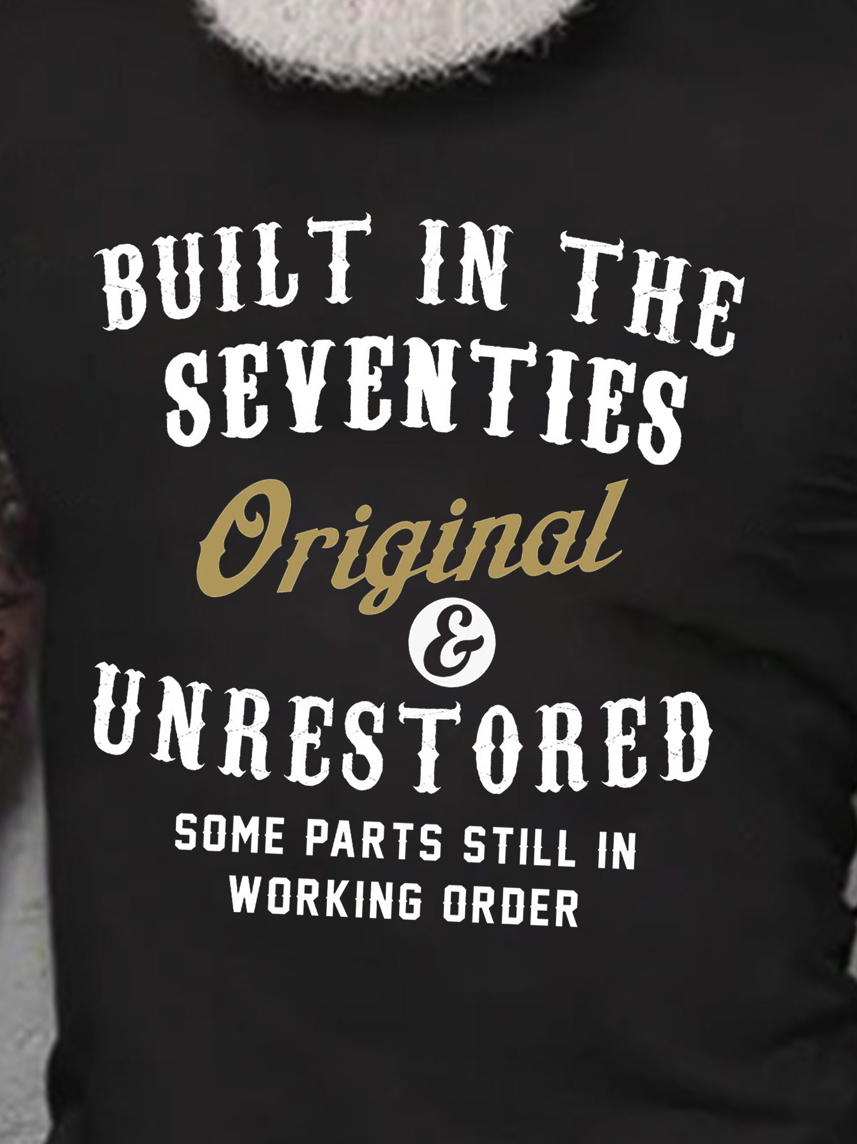 Built In The Seventies Printed Shirt & Top
