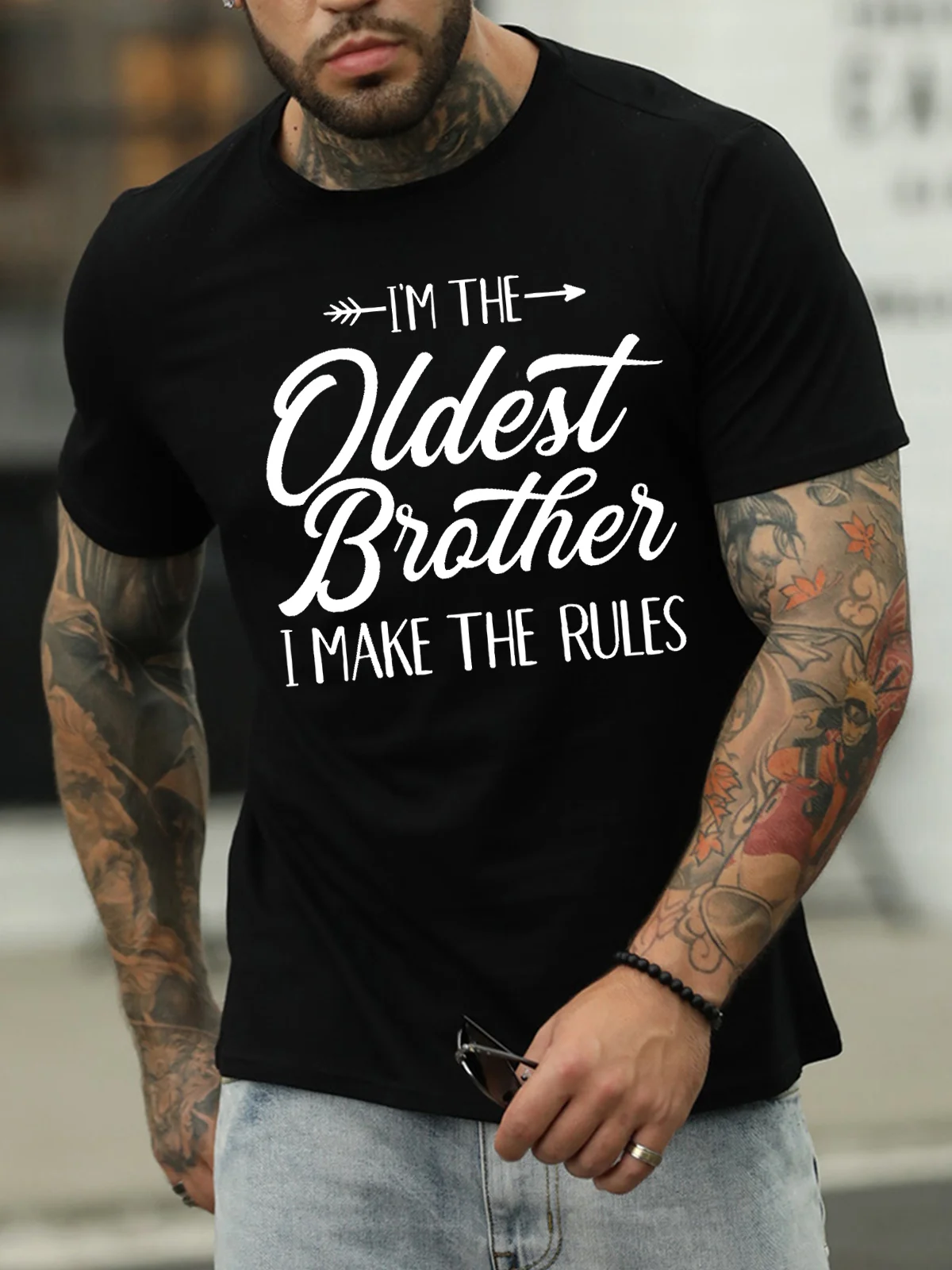 I‘M The Oldest Brother Men's T-shirt