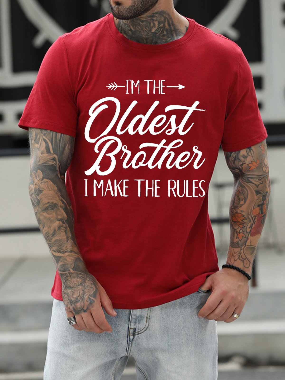 I‘M The Oldest Brother Men's T-shirt