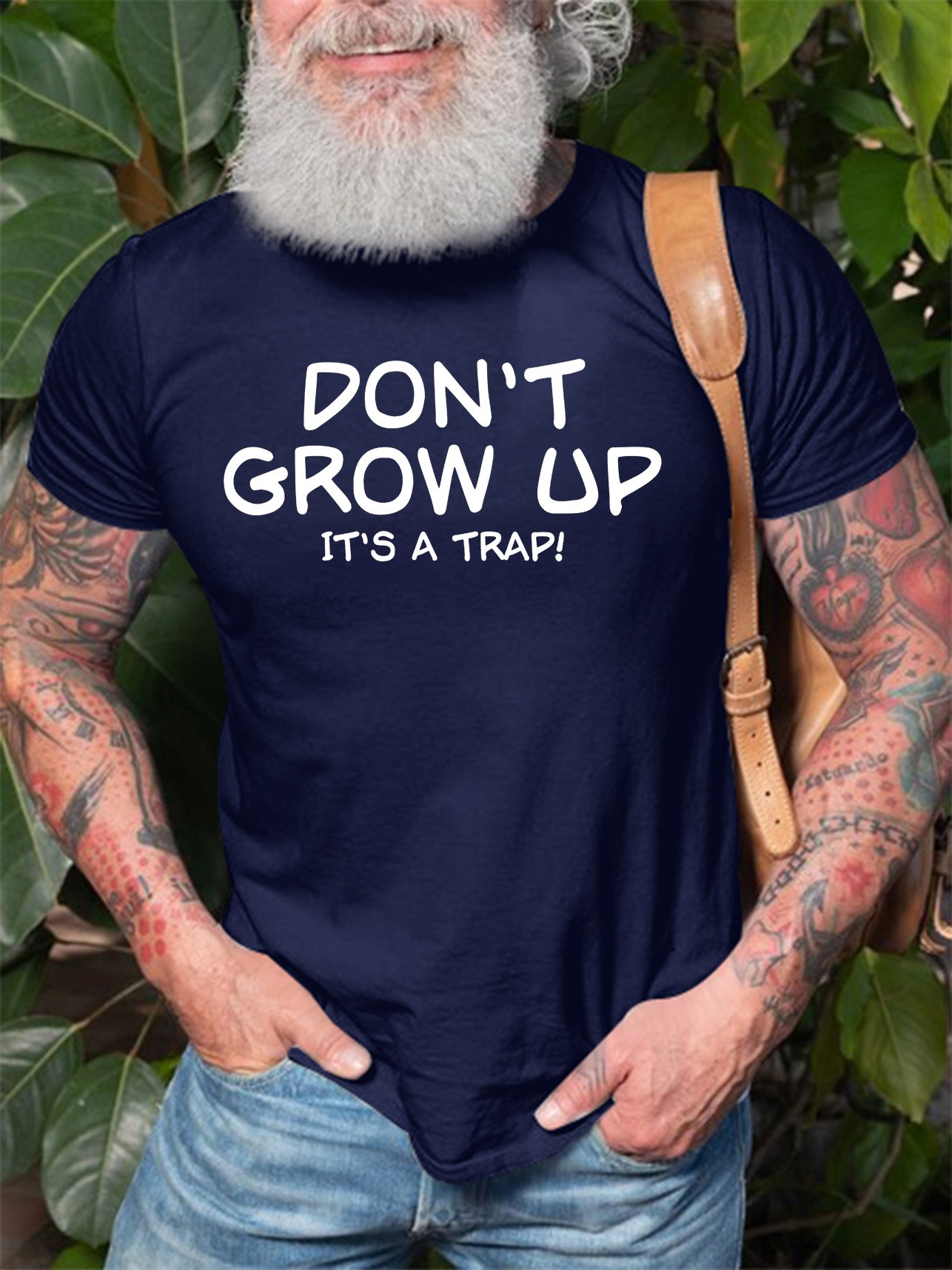 Don't Grow Up It's A Trap Men's T-shirt