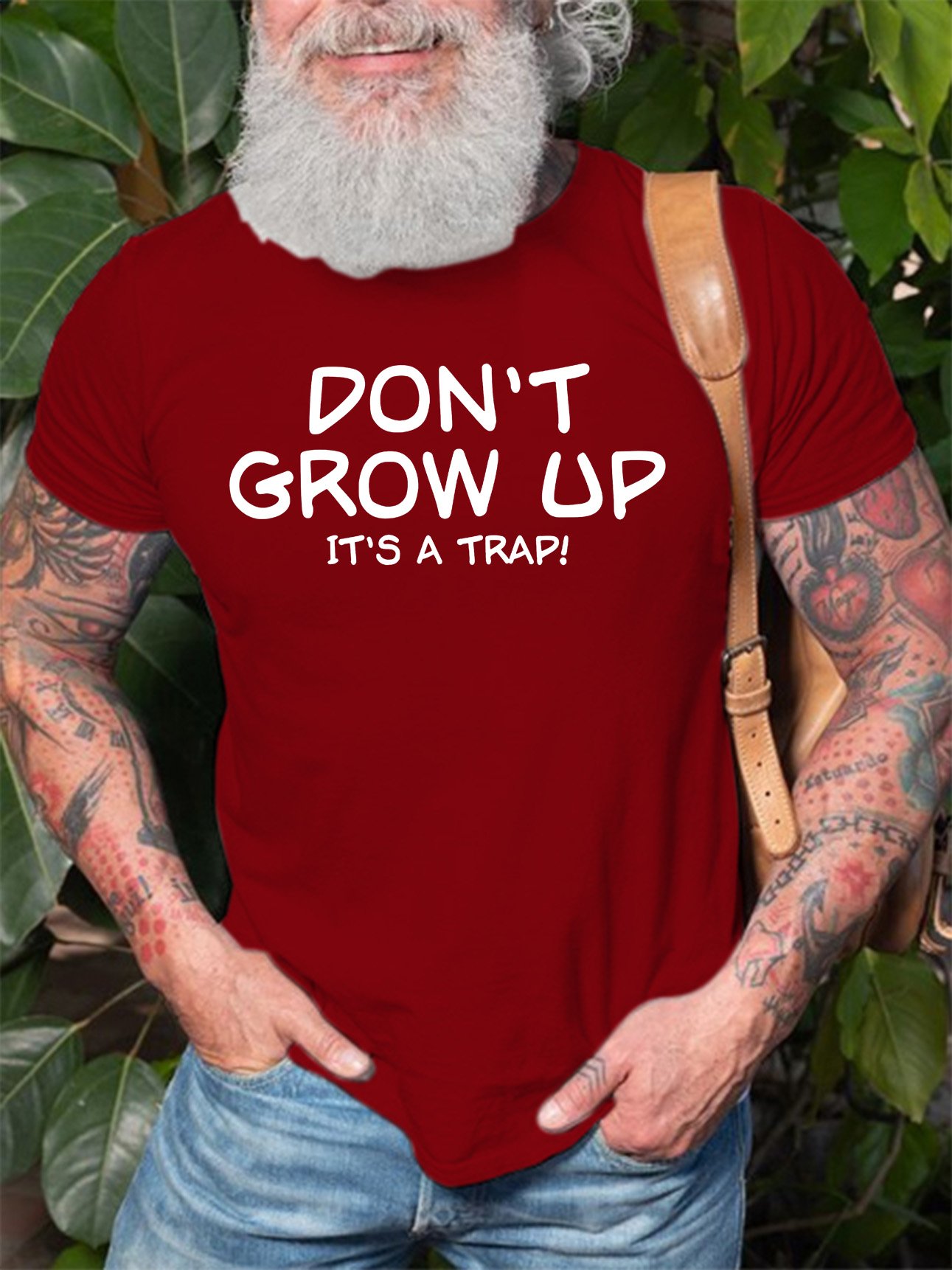 Don't Grow Up It's A Trap Men's T-shirt