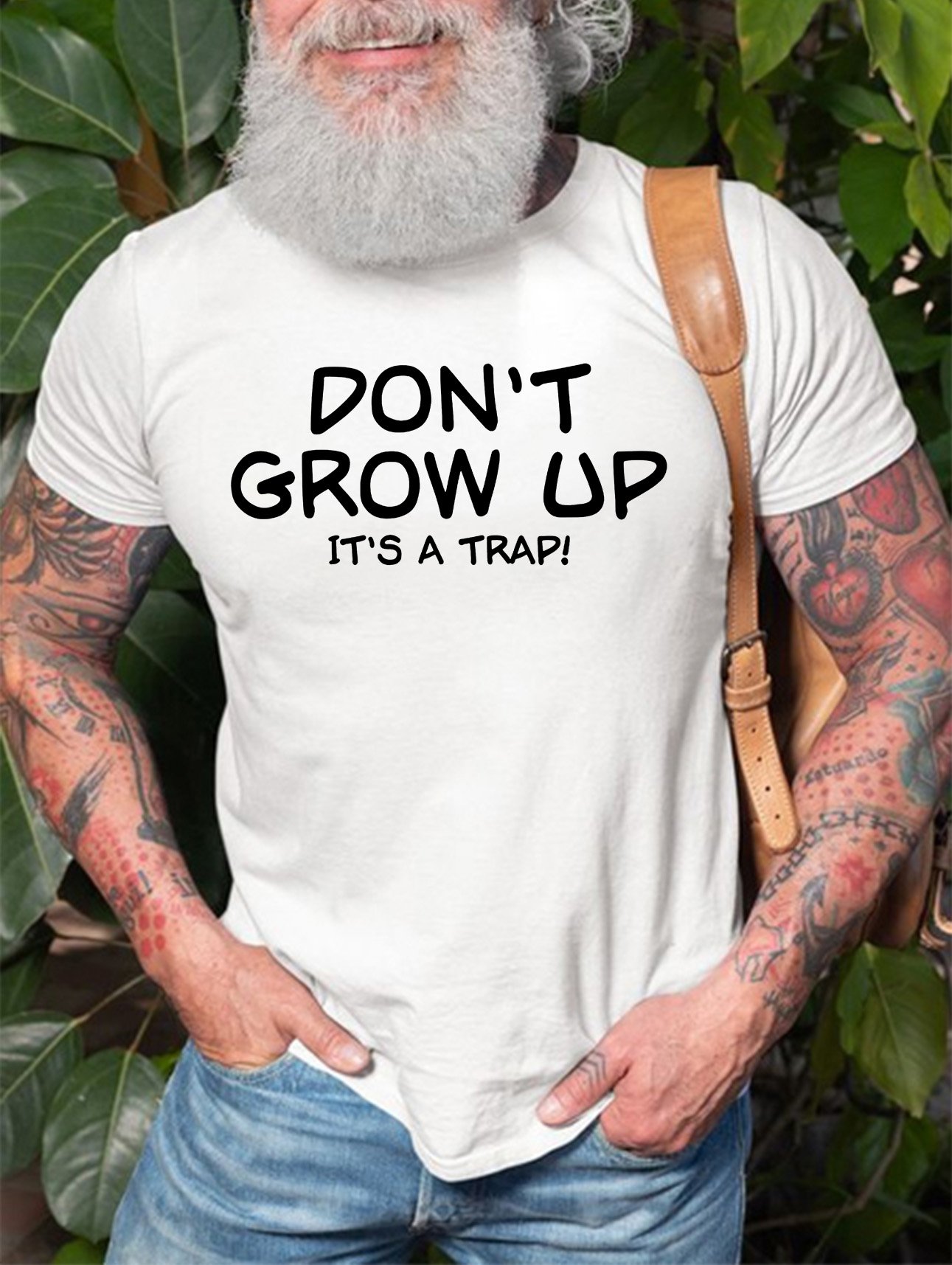 Don't Grow Up It's A Trap Men's T-shirt