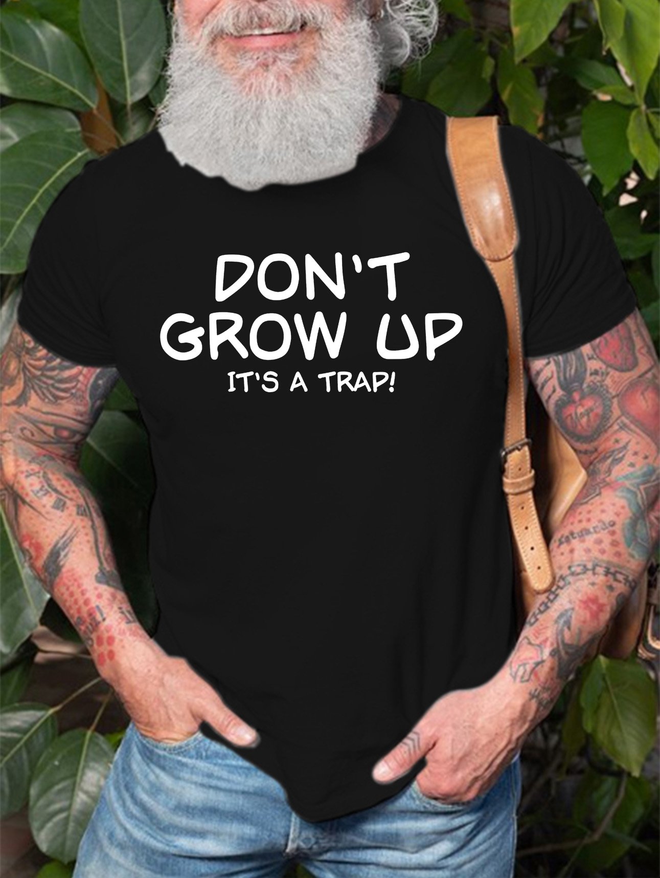 Don't Grow Up It's A Trap Men's T-shirt