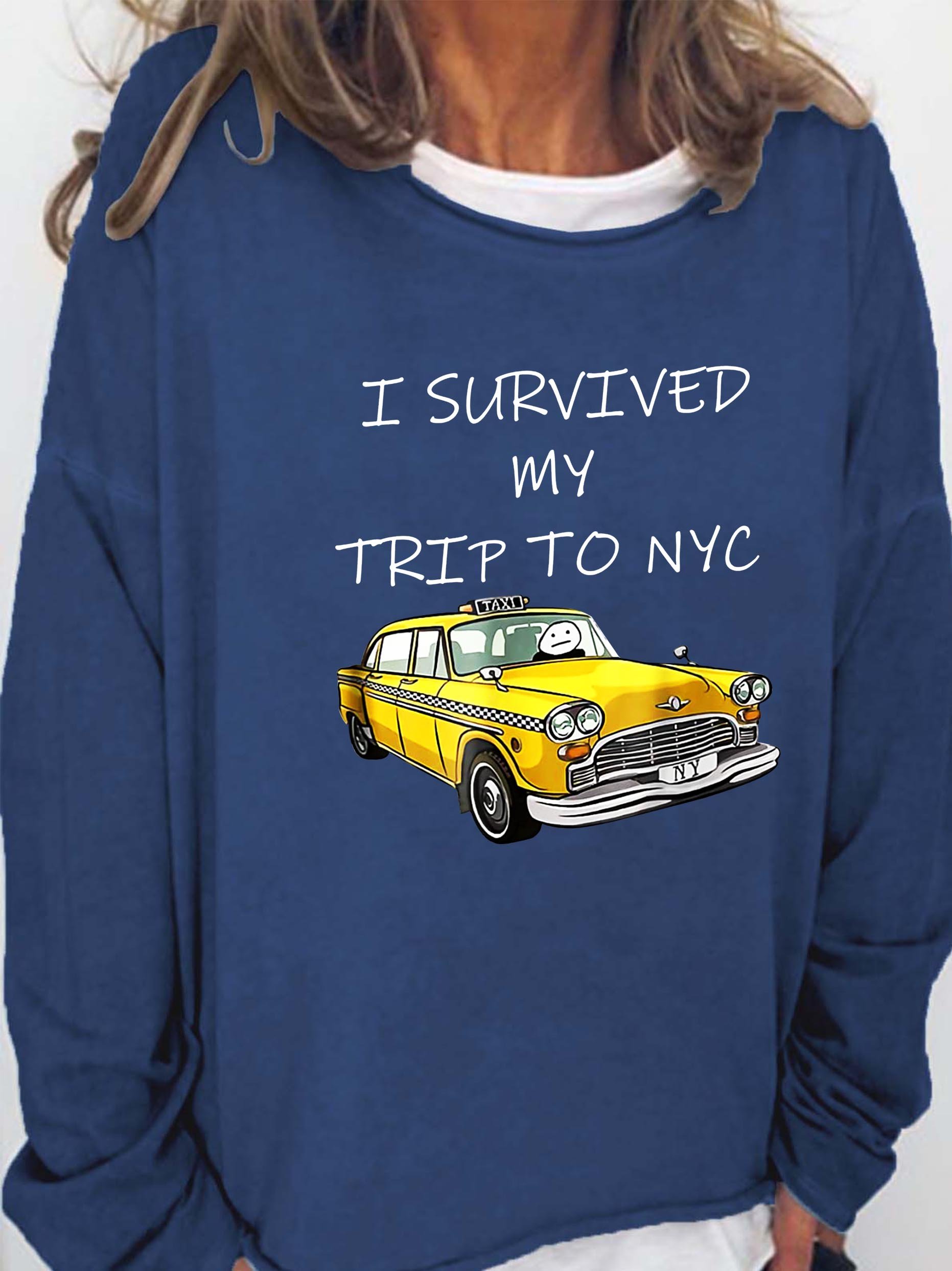 I Survived My Trip to NYC Sweatshirts