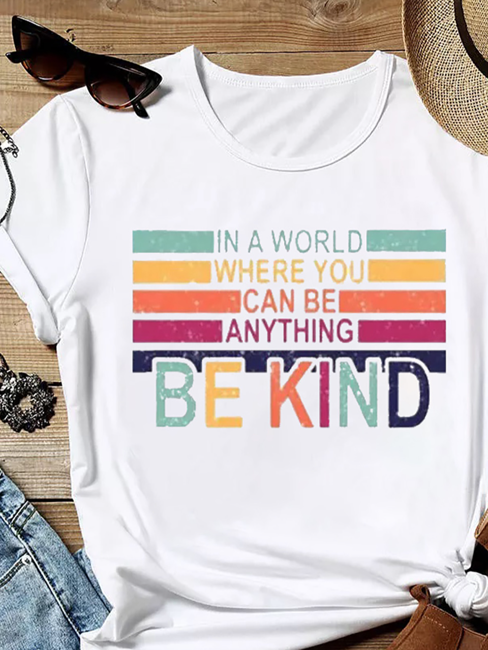 You Can Be Everything Be Kind Women's Short Sleeve T-shirt