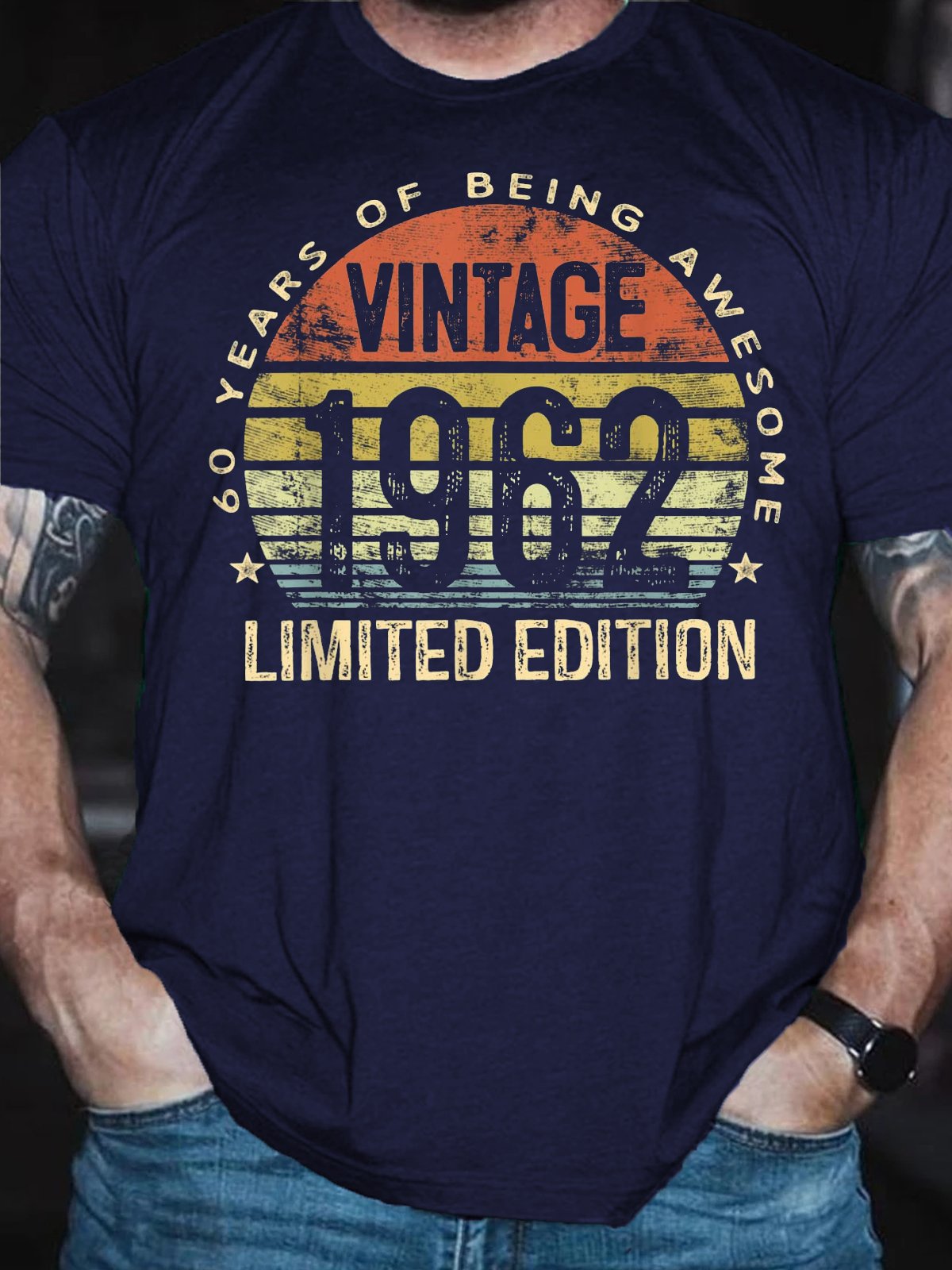 Vintage 1962 Casual Short Sleeve T-Shirt