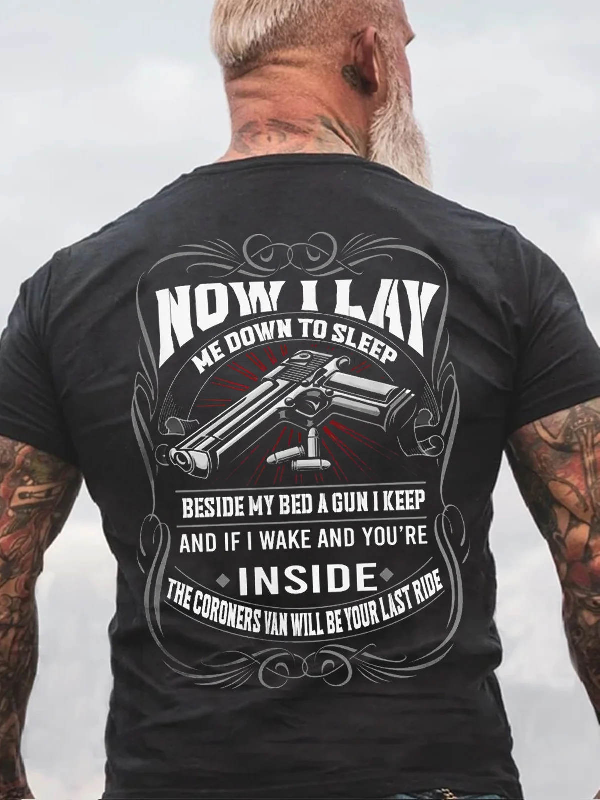 NOW I LAY ME DOWN TO SLEEP LIMITED EDITION Short Sleeve Casual Short Sleeve T-Shirt