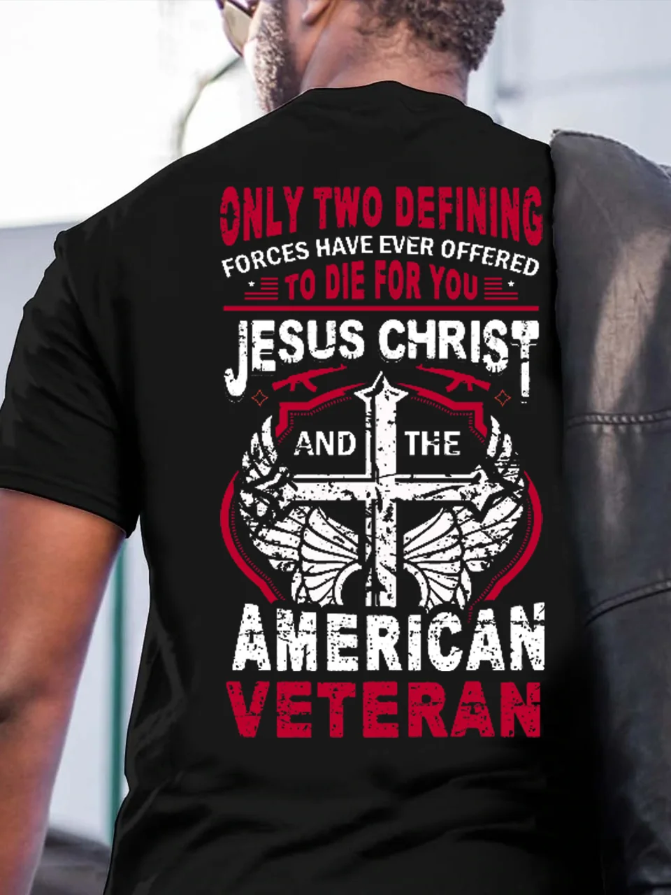 Jesus Christ And The American Veteran Shirts&Top