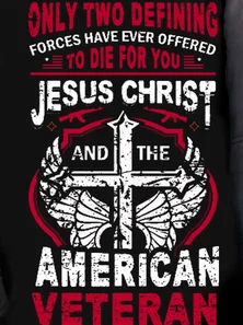 Jesus Christ And The American Veteran Shirts&Top