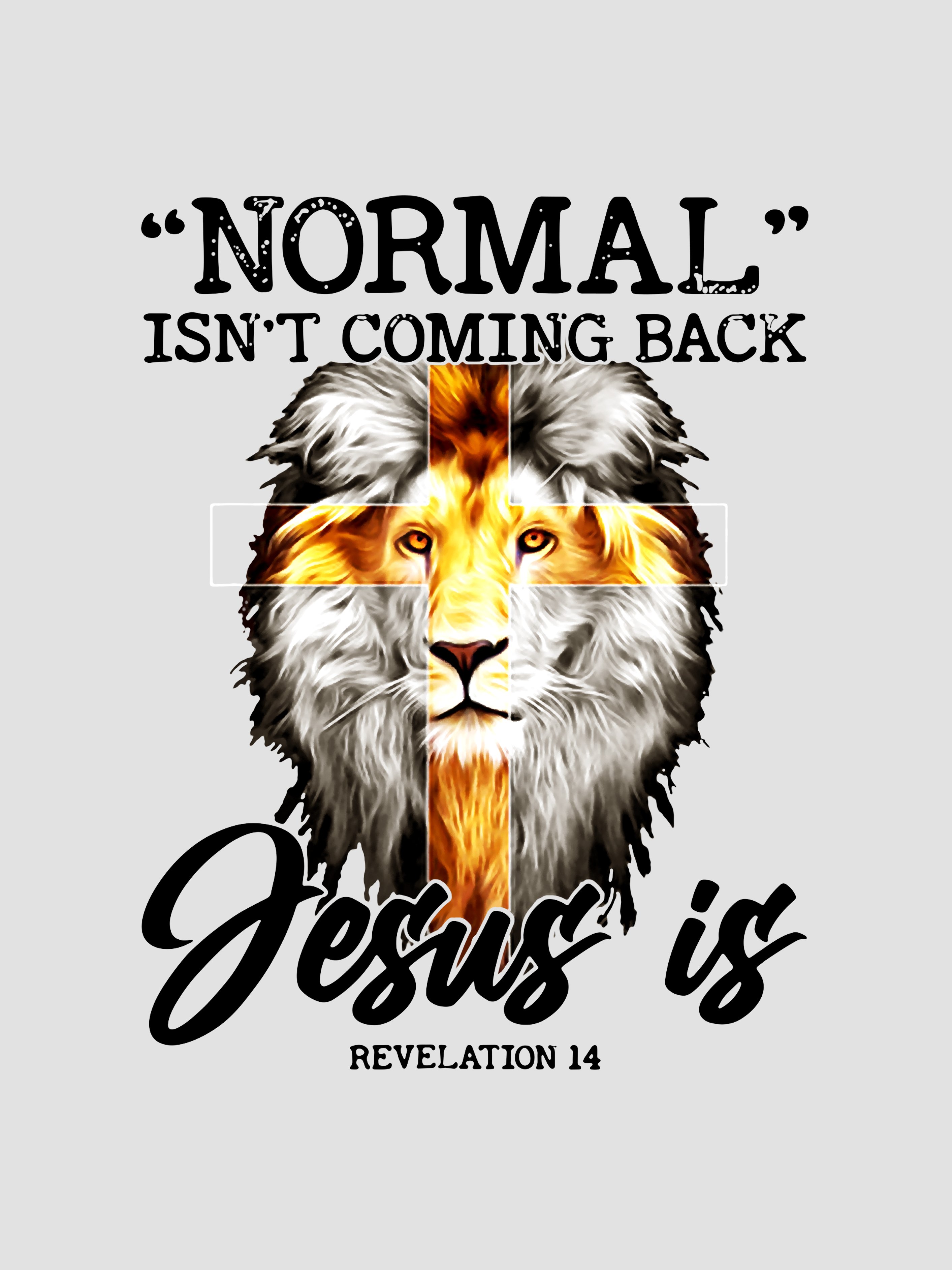 Normal Isn’t Coming Back Jesus Is Revelation 14 T-Shirt