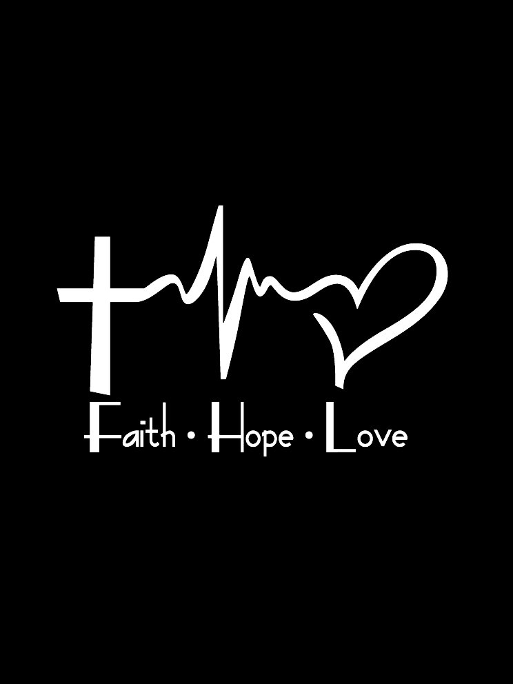 Faith Hope Love V-neck Tank Top