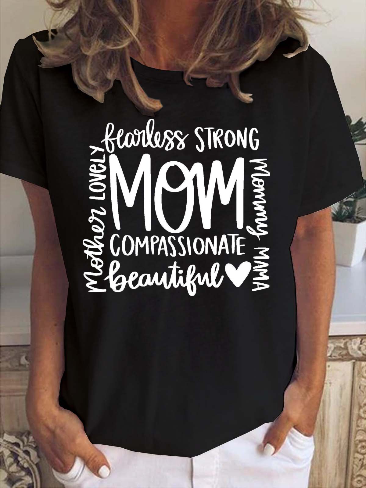 Mom Mother's Day Gift Mom Life Casual T-Shirt