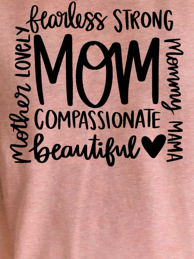 Mom Mother's Day Gift Mom Life Casual T-Shirt