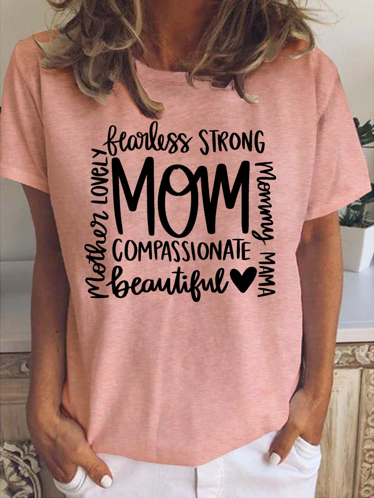 Mom Mother's Day Gift Mom Life Casual T-Shirt