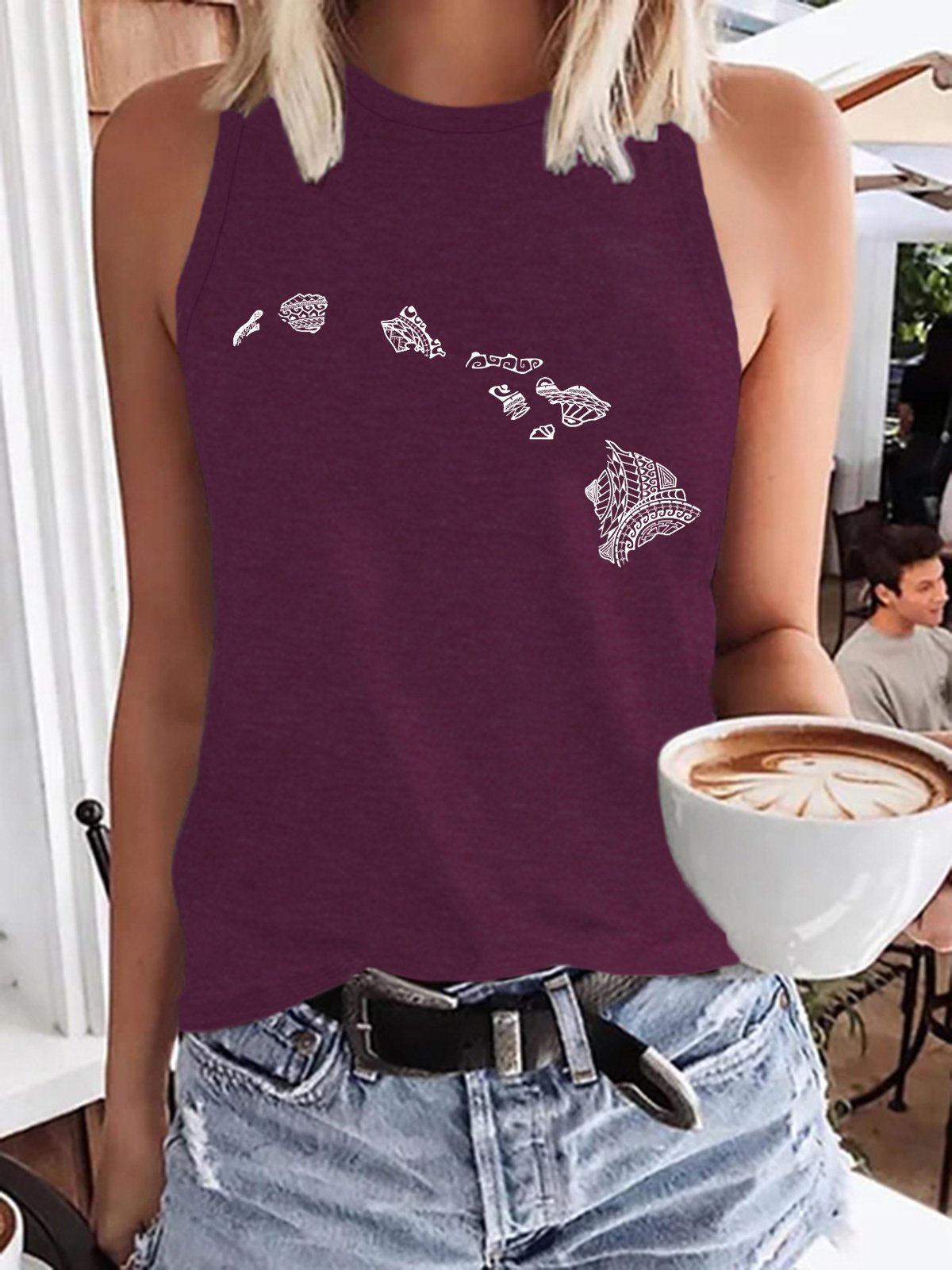 Strictly Hawaiian Islands Women's Tank