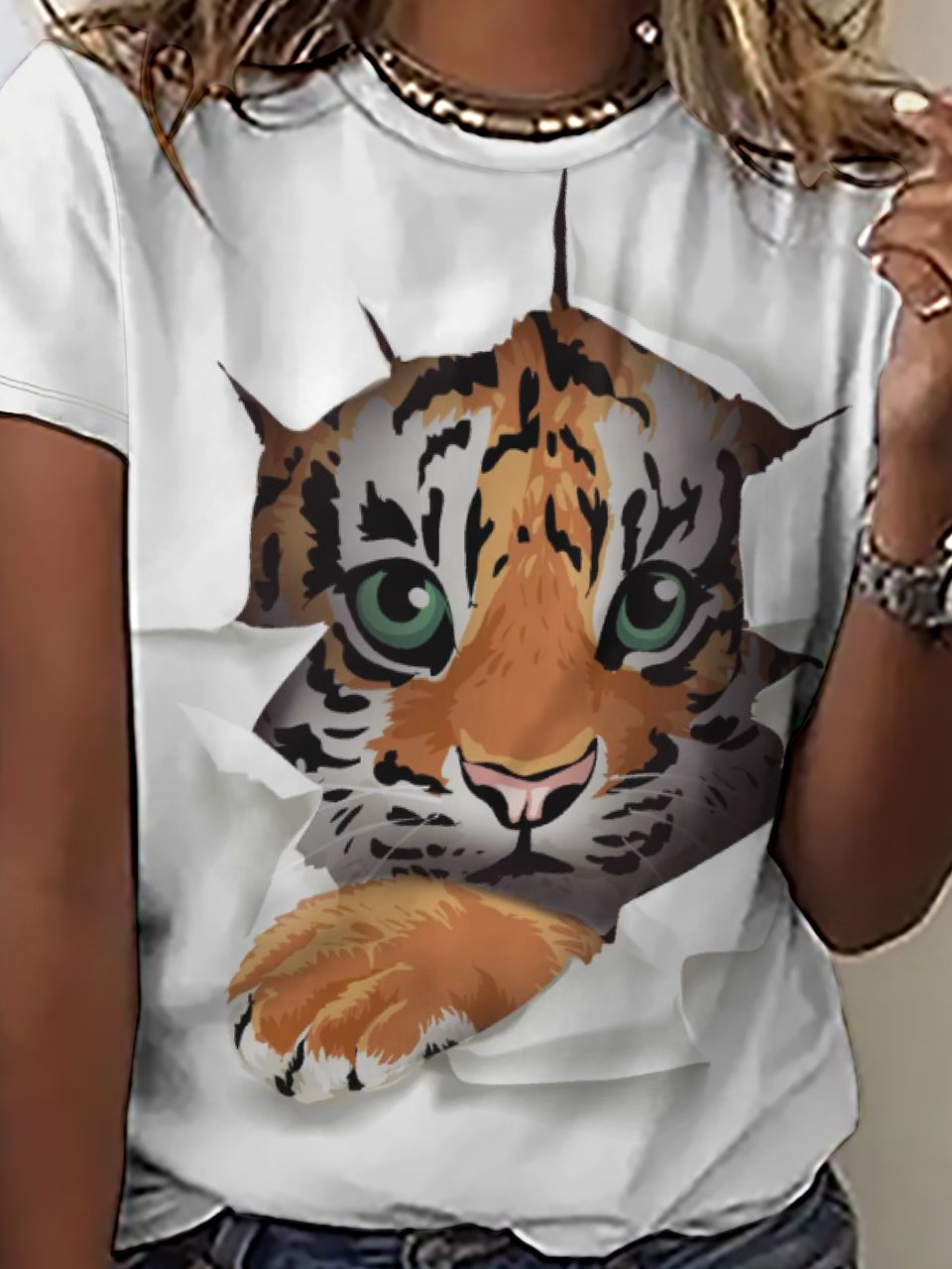 Tiger Women's Short Sleeve T-Shirt