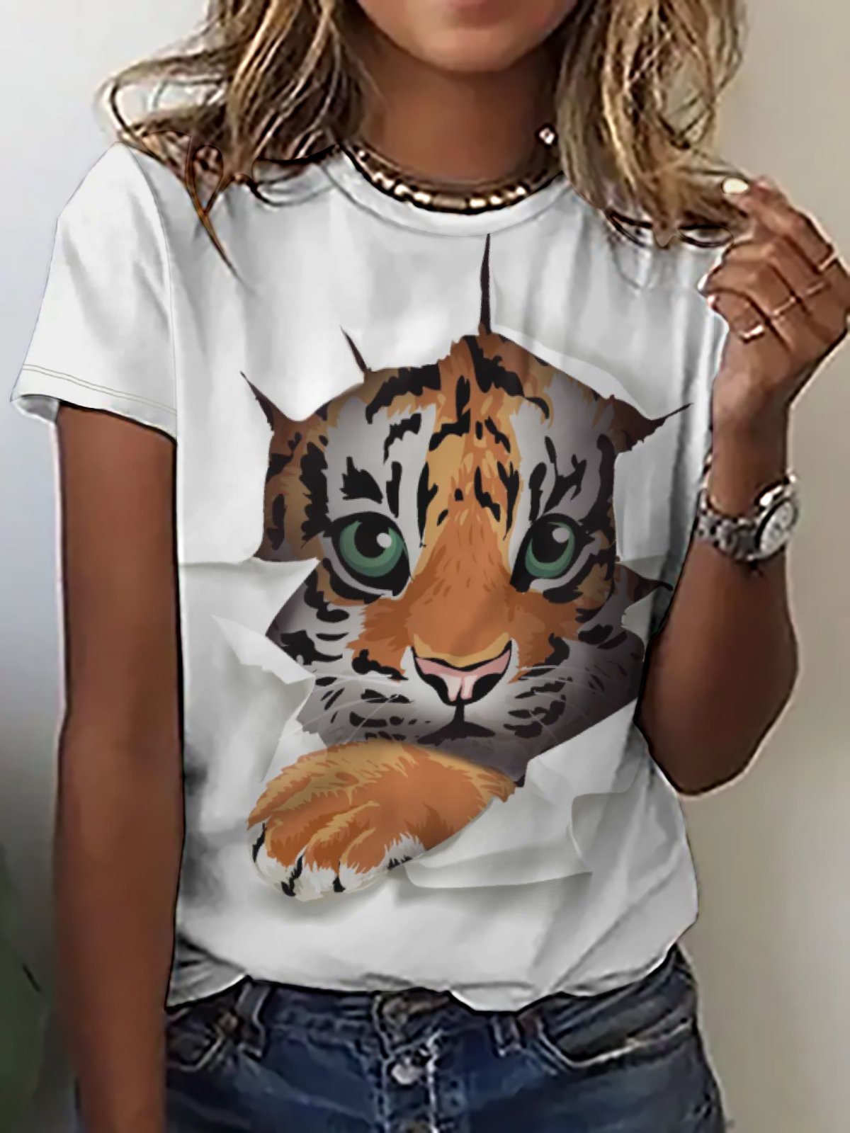 Tiger Women's Short Sleeve T-Shirt