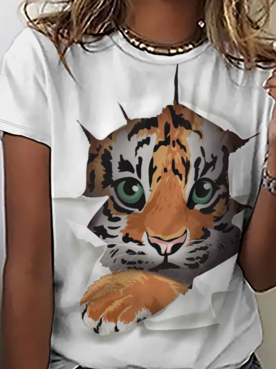 Tiger Women's Short Sleeve T-Shirt