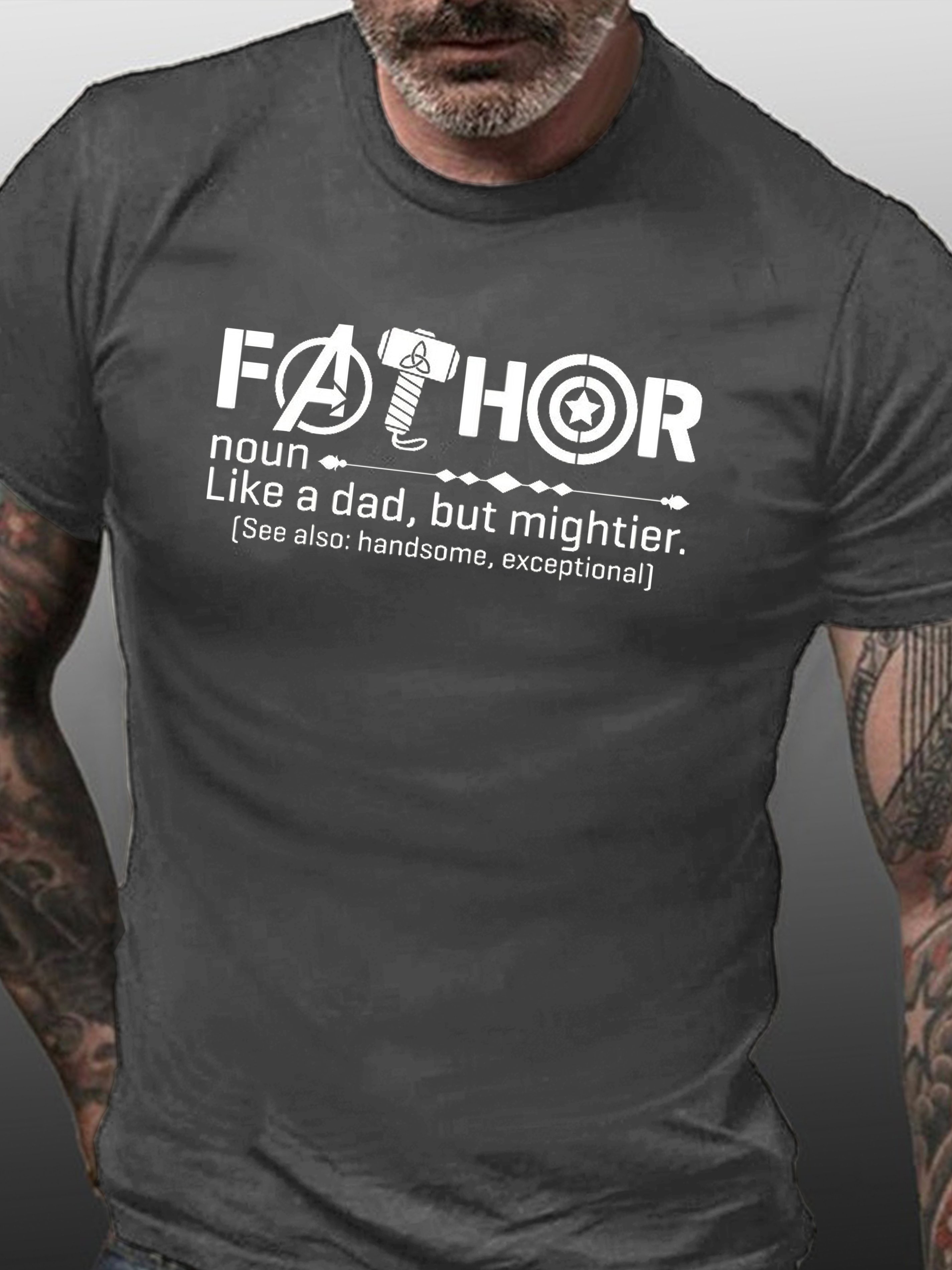 Best Dad Father's Day Casual Short Sleeve T-Shirt